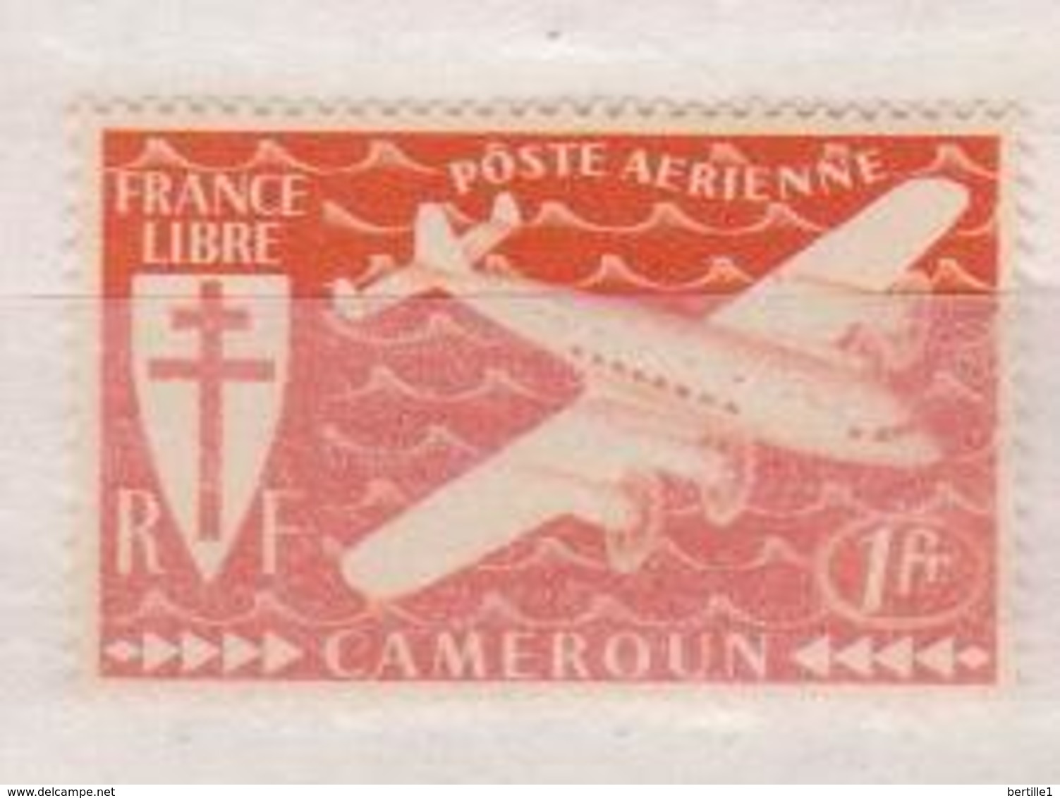 CAMEROUN      N° YVERT  :  PA 12       NEUF SANS CHARNIERE     ( NSCH 1/4  ) - Airmail