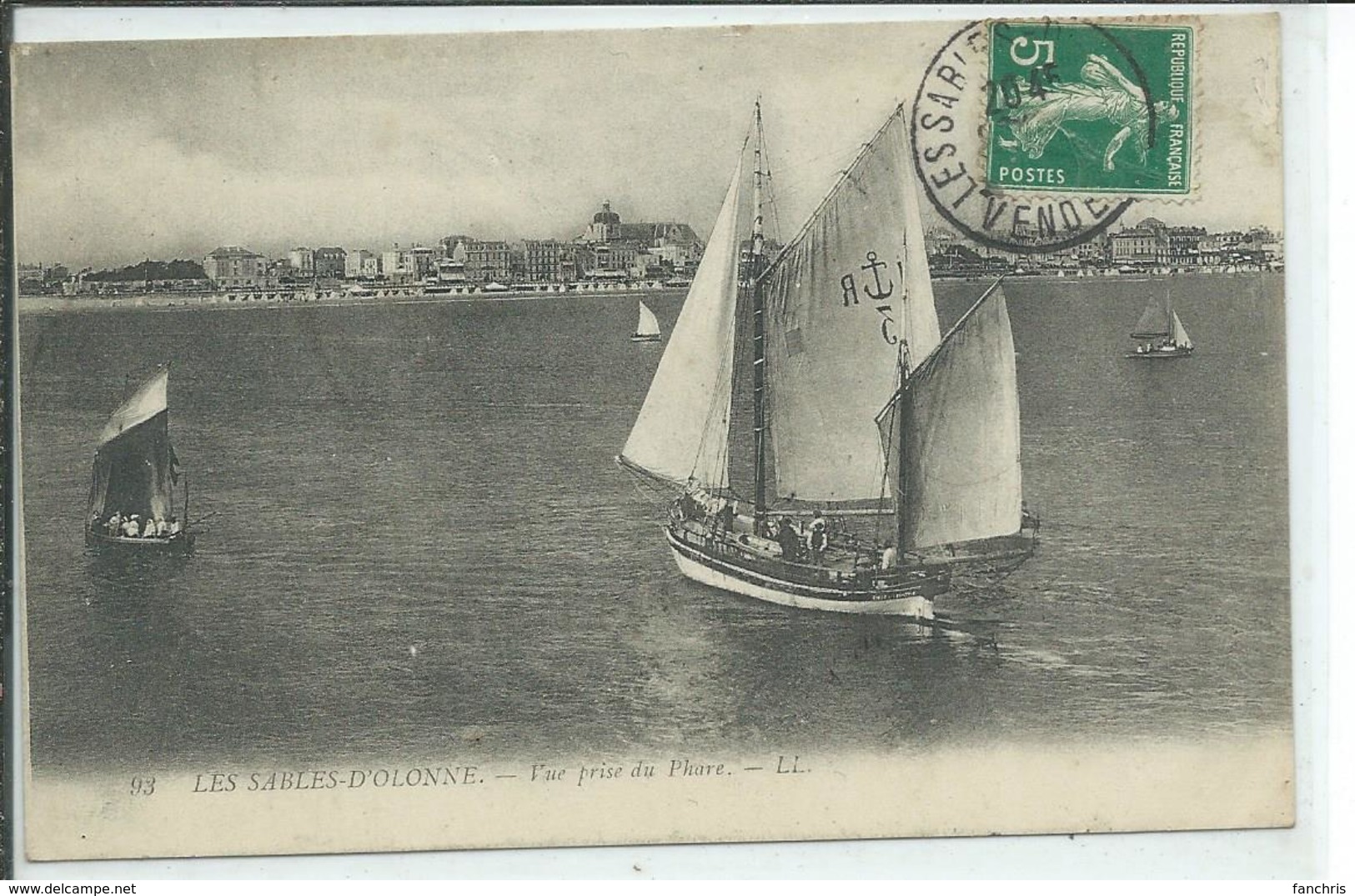 Les Sables D'Olonne- Vue Prise Du Phare - Sables D'Olonne