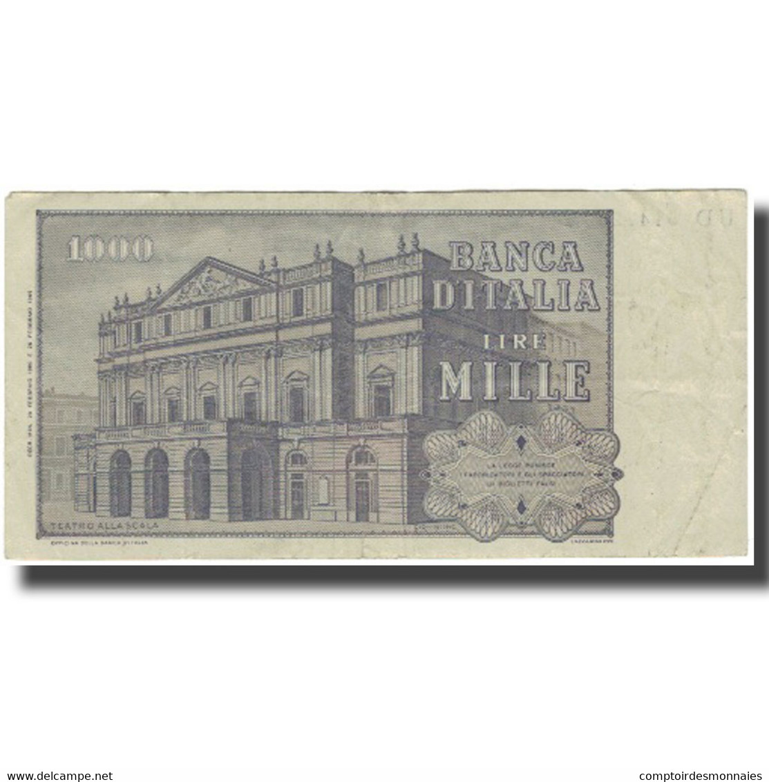 Billet, Italie, 1000 Lire, KM:101g, TB+ - 1000 Lire