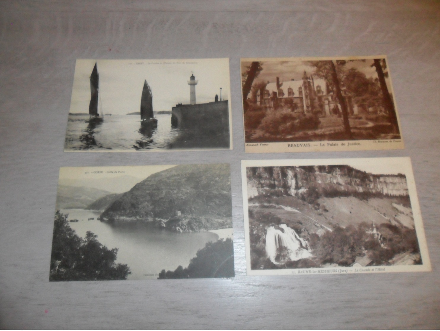 Lot de 60 cartes postales de France     Lot van 60 postkaarten van Frankrijk    - 60 scans