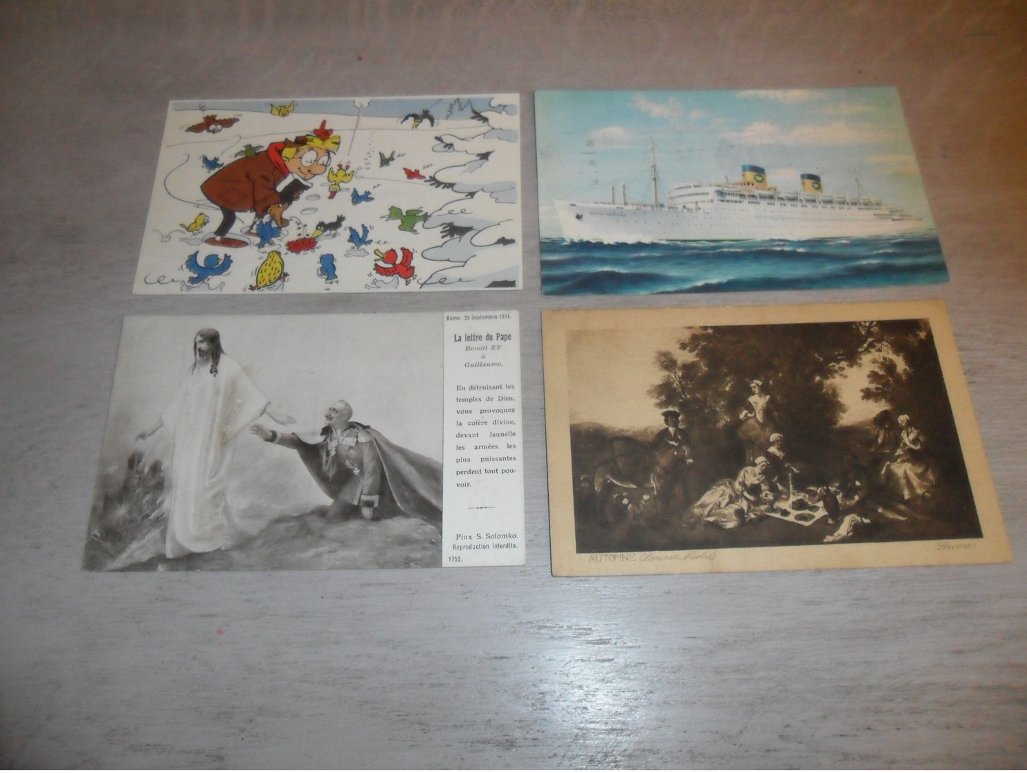 Beau Lot De 20 Cartes Postales De Fantaisie    Mooi Lot 20 Postkaarten Van Fantasie   -  20 Scans - 5 - 99 Cartes