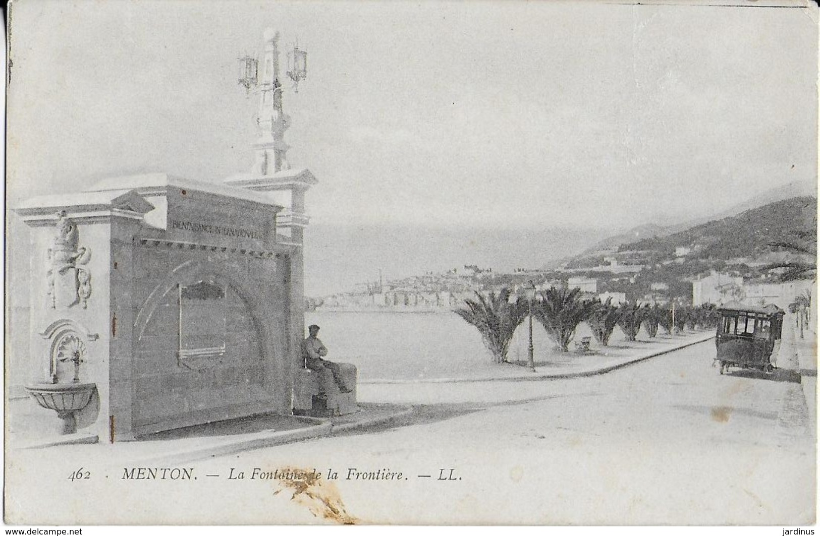 MENTON: La Frontière ( F.M. ) - Menton