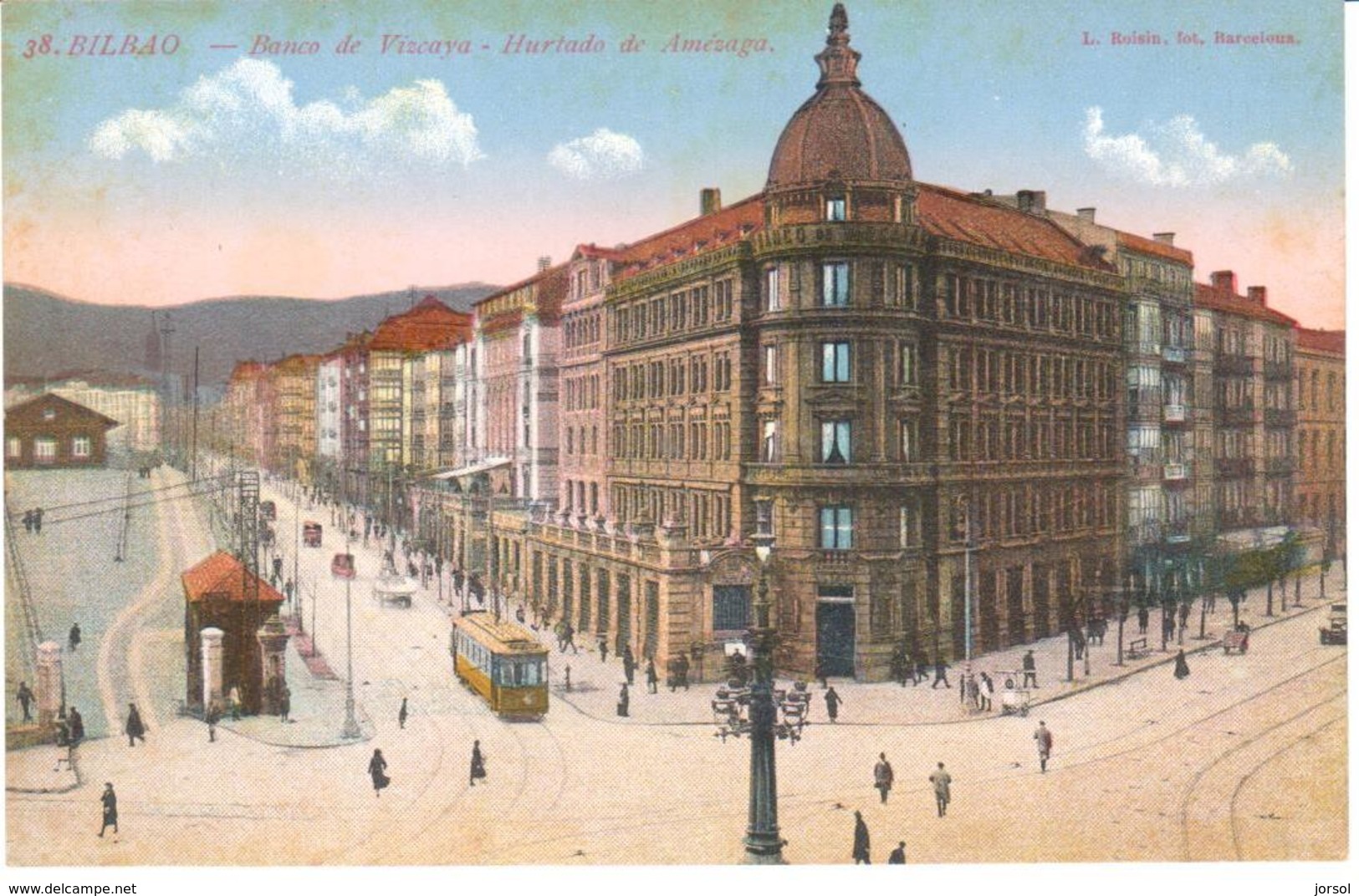 POSTAL    BILBAO  -PAIS VASCO  -  BANCO DE VIZCAYA-HURTADO DE AMÉZAGA - Otros & Sin Clasificación