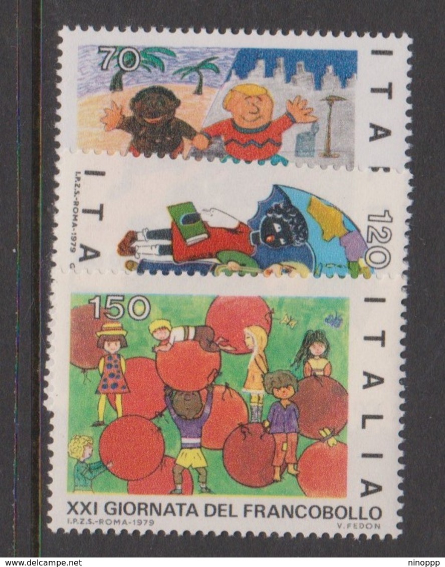 Italy Republic S 1482-1484 1979 Stamp Day,mint Never  Hinged - 1971-80: Neufs