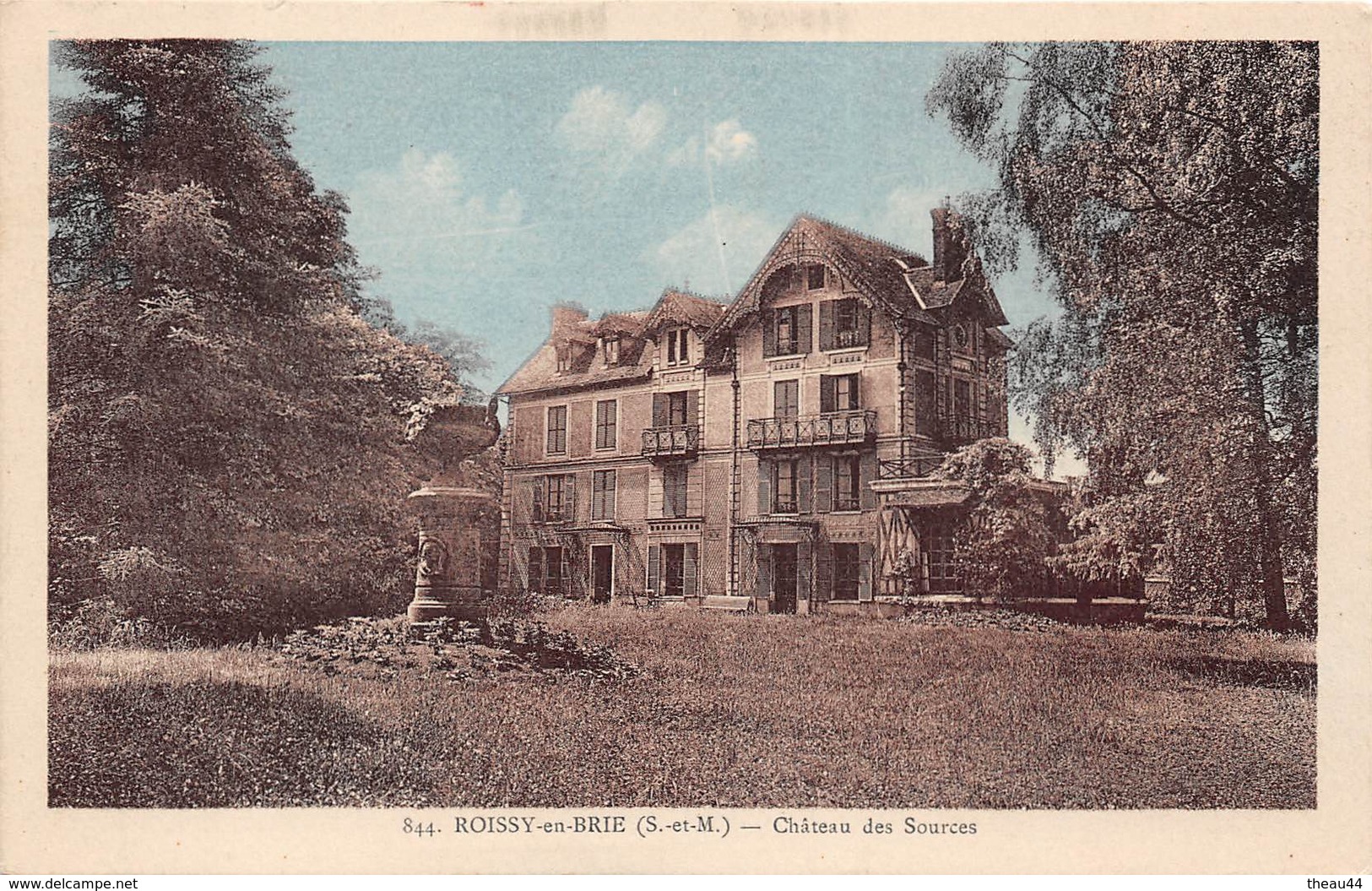 ¤¤  -  ROISSY-en BRIE   -  Chateau Des Sources  -  ¤¤ - Roissy En Brie