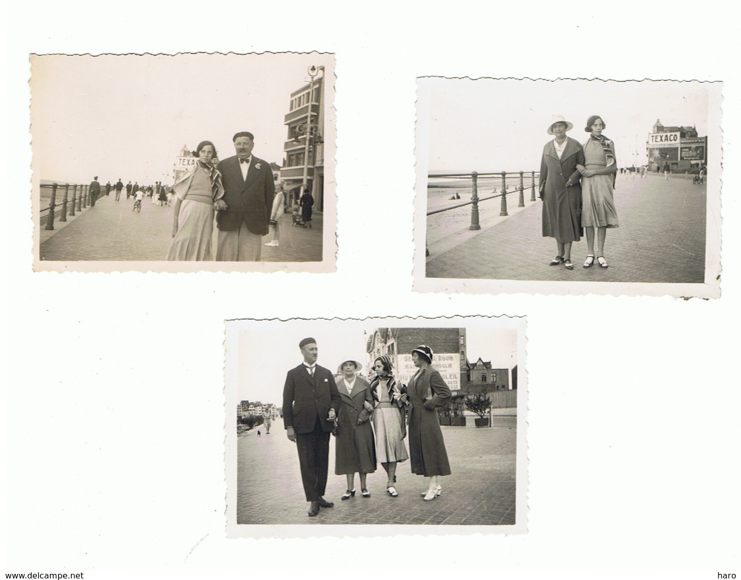 Lot De 3 Photos ( +/- 6 X 9 Cm) KNOKKE Juillet 1932 (b249) - Places