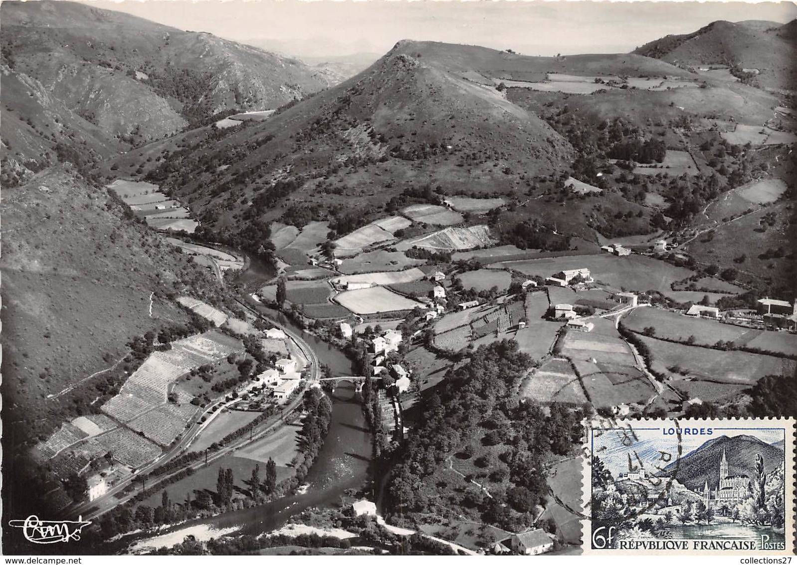 64-BIDARRAY- VUE AERIENNE , PONT NOBLIA - Bidarray