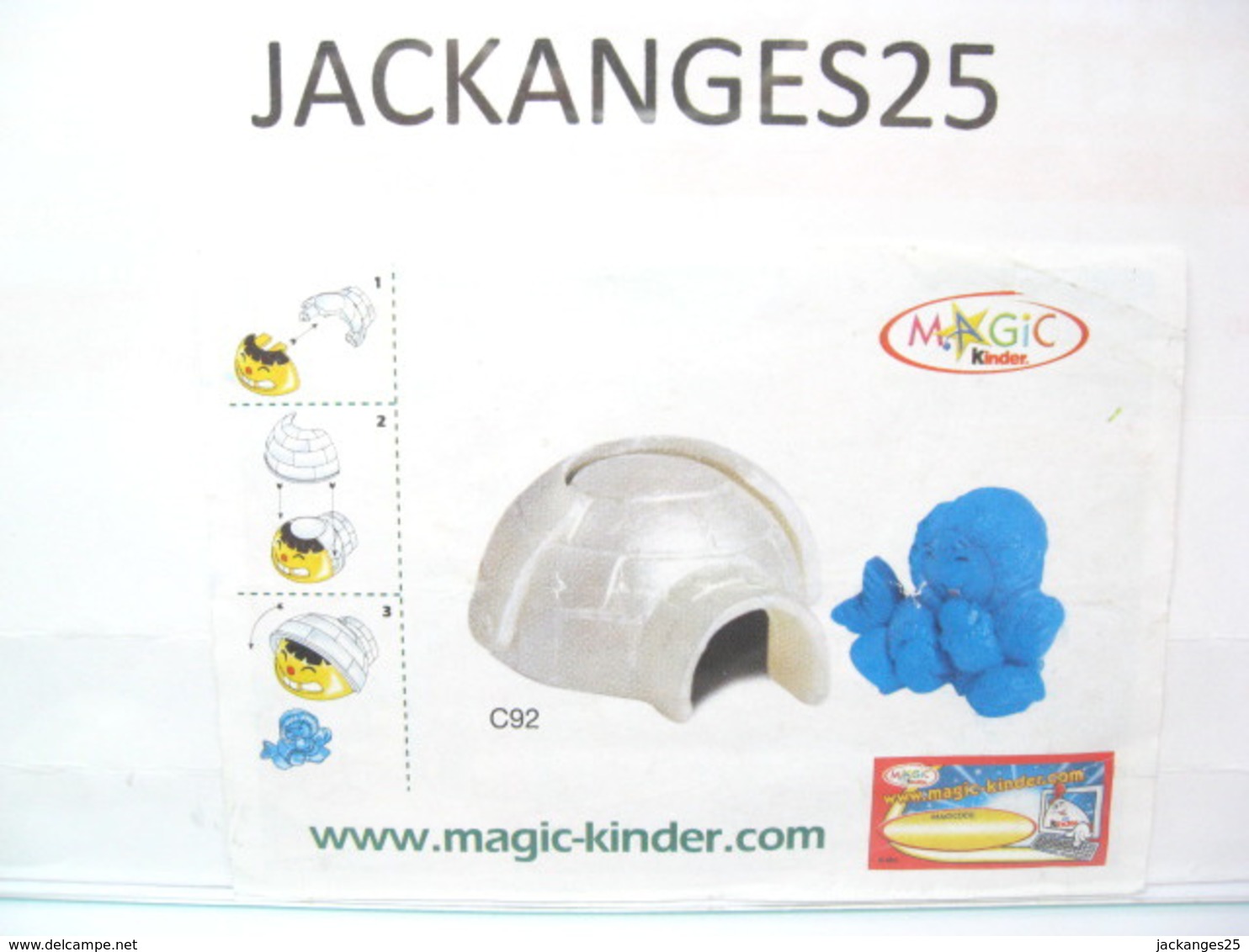 KINDER MPG C 92 2004  + BPZ EU - Mountables