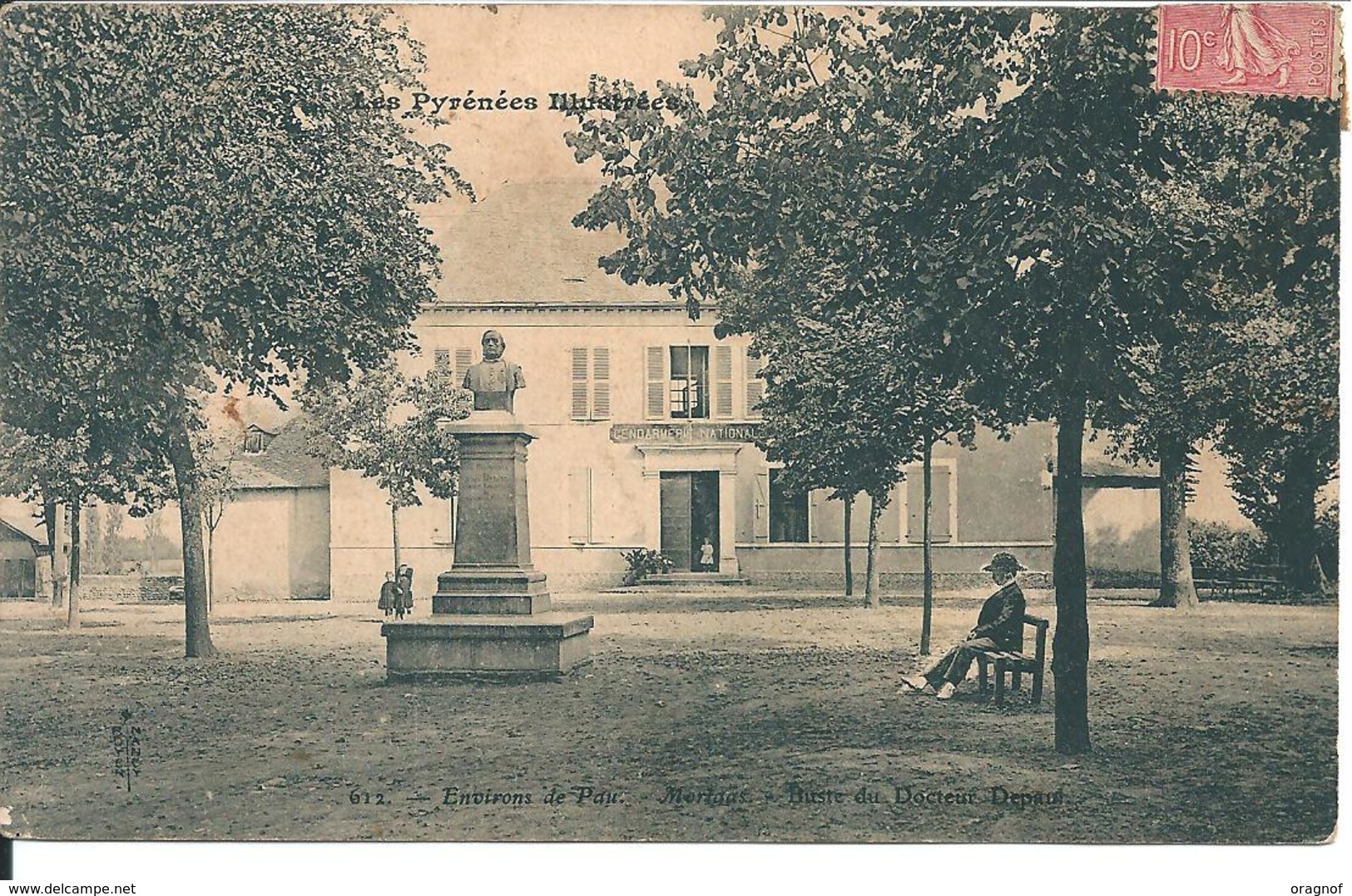 [64] Pyrénées-Atlantiques > Morlaas - Buste Du Docteur Depaul - 1906 - Morlaas