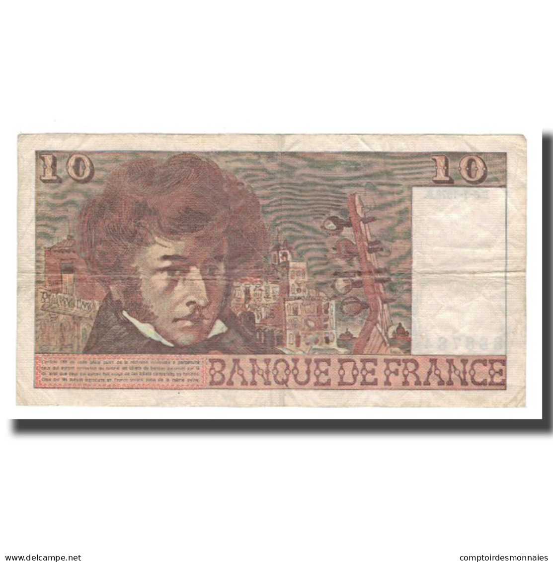 France, 10 Francs, 1978, 1978-07-06, TB, Fayette:63.24, KM:150c - 10 F 1972-1978 ''Berlioz''