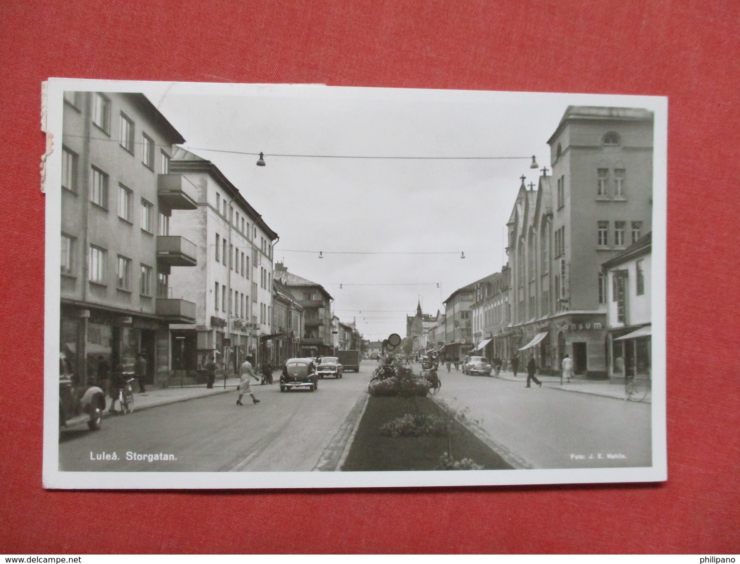 RPPC Lulea Storgatan Sweden- Has Stamp & Cancel    Ref 3425 - Sweden