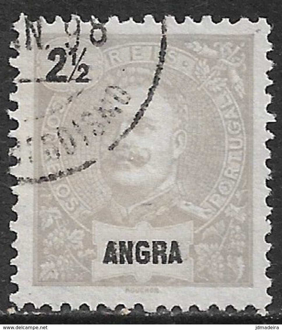 Angra – 1897 King Carlos 2 1/2 Réis - Angra