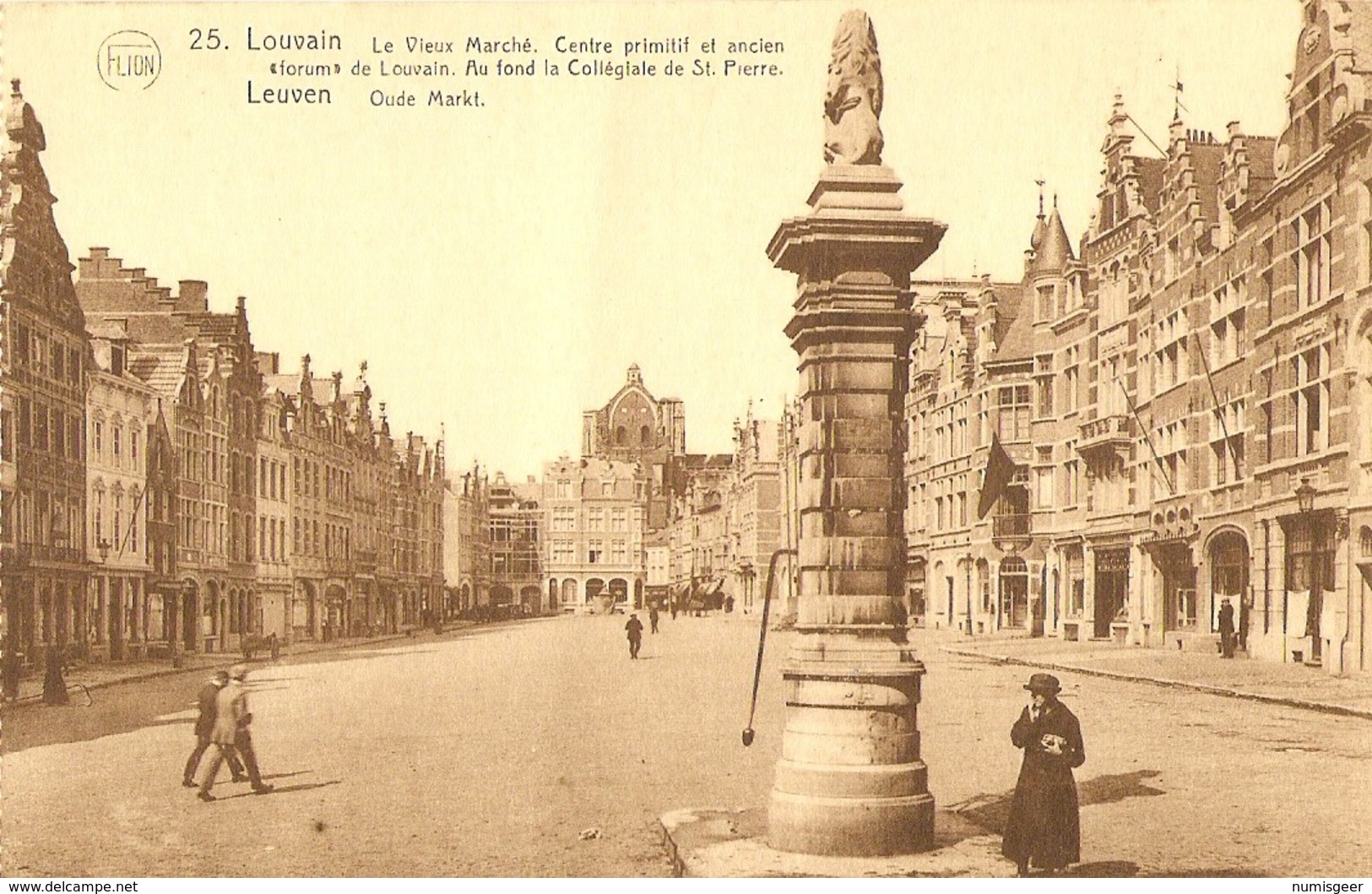 LOUVAIN  --  Le Vieux Marché - Oude Markt - Leuven