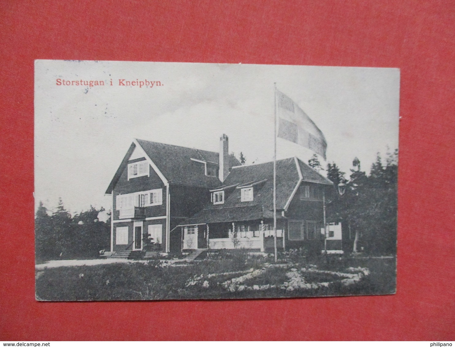 Storstugan I Kneipbyn  Sweden- Has Stamp & Cancel    Ref 3425 - Sweden