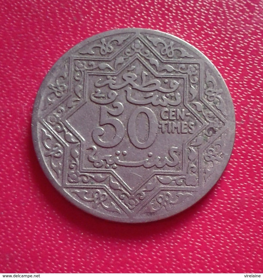 Maroc, Yusuf, 50 Centimes, Undated   (B04 - 26) - Morocco