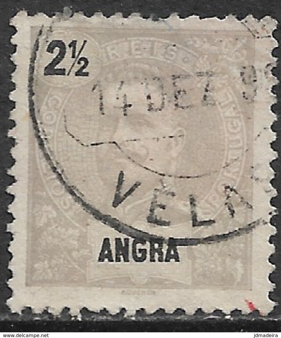 Angra – 1897 King Carlos 2 1/2 Réis - Angra