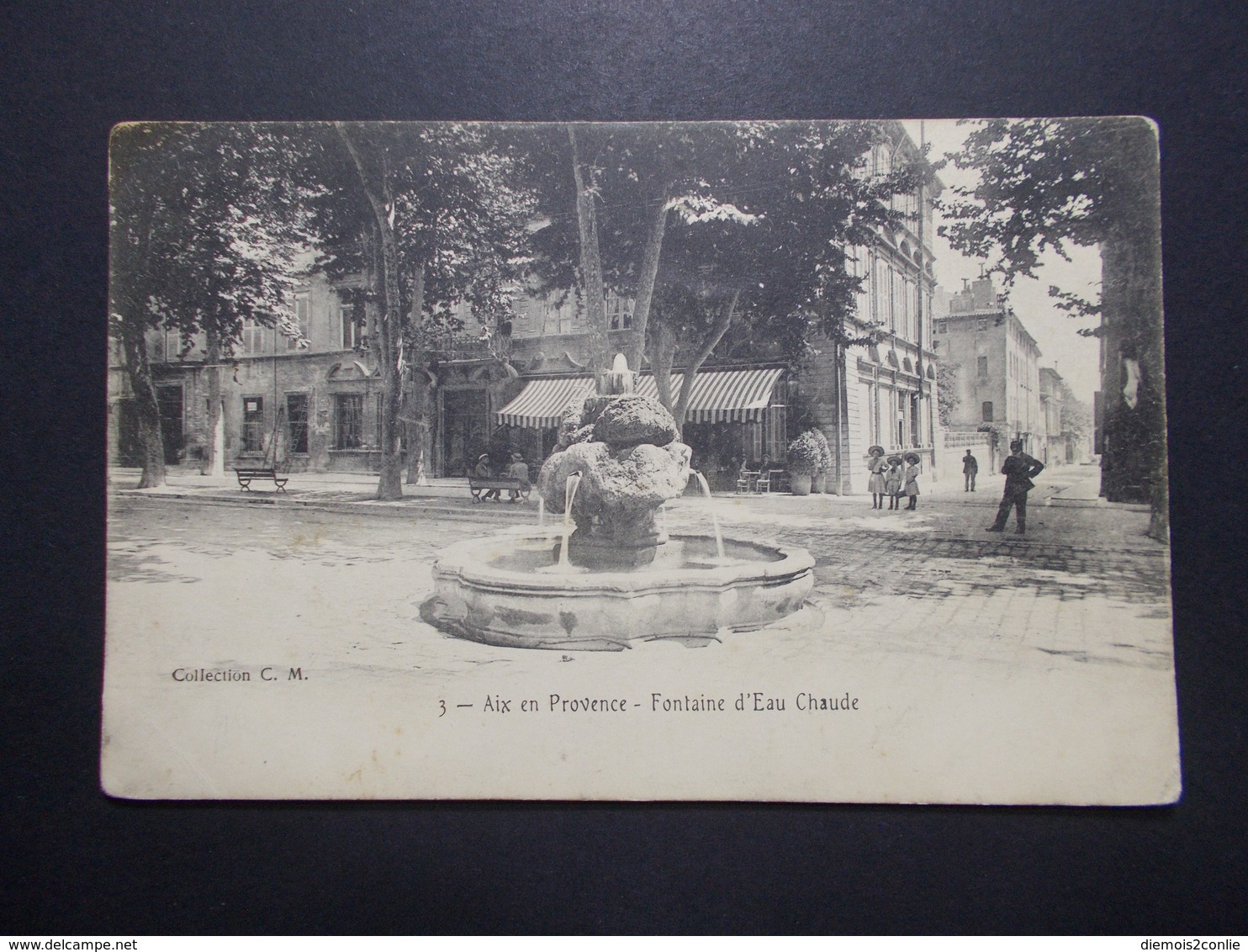 Carte Postale  - AIX EN PROVENCE (13) - Fontaine D'eau Chaude - (1781/1000) - Aix En Provence