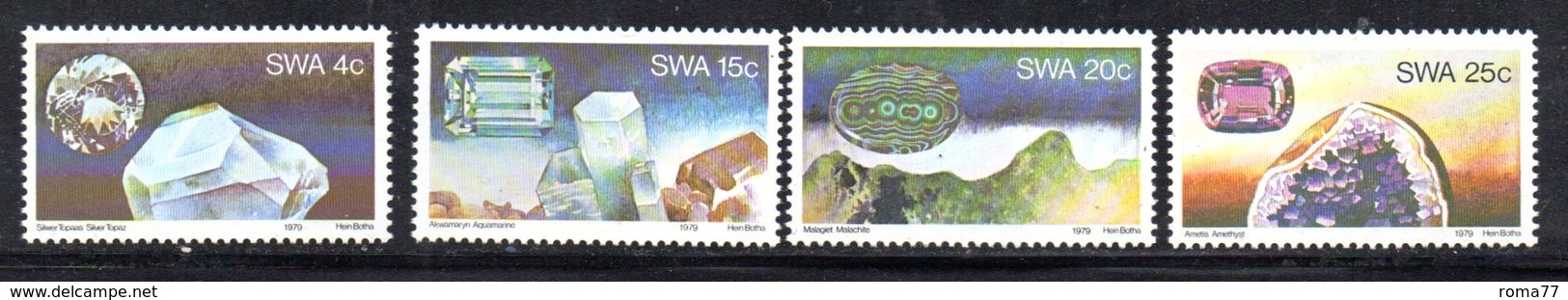 APR1445 - SWA AFRICA SUD OVEST 1979 , Yvert N. 419/422  ***  MNH (2380A) . - Africa Del Sud-Ovest (1923-1990)