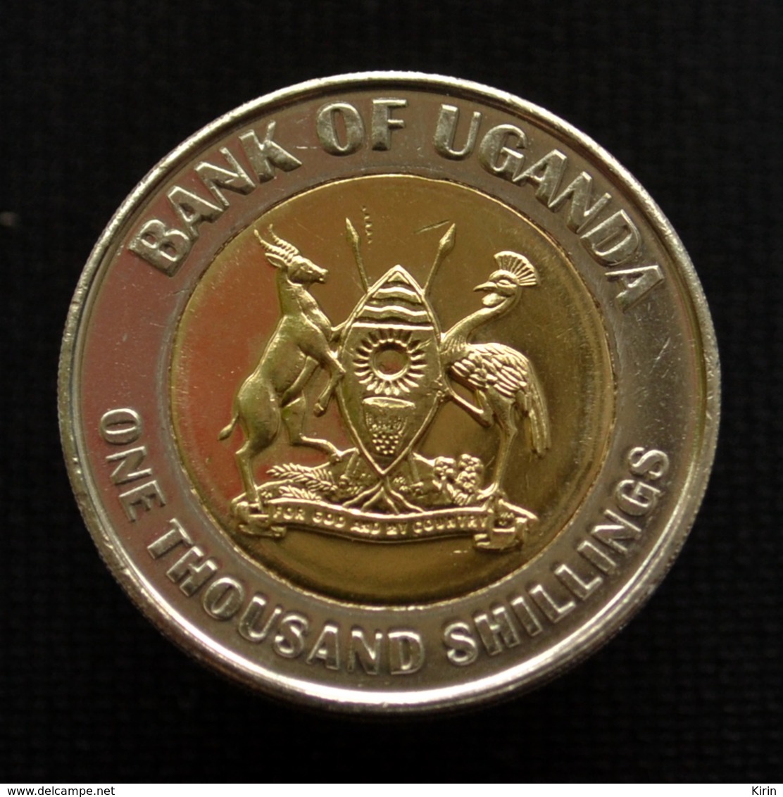 Uganda 1000 Shillings 2012 (50th Anniversary Of Independence) COIN UNC Km278 - Uganda