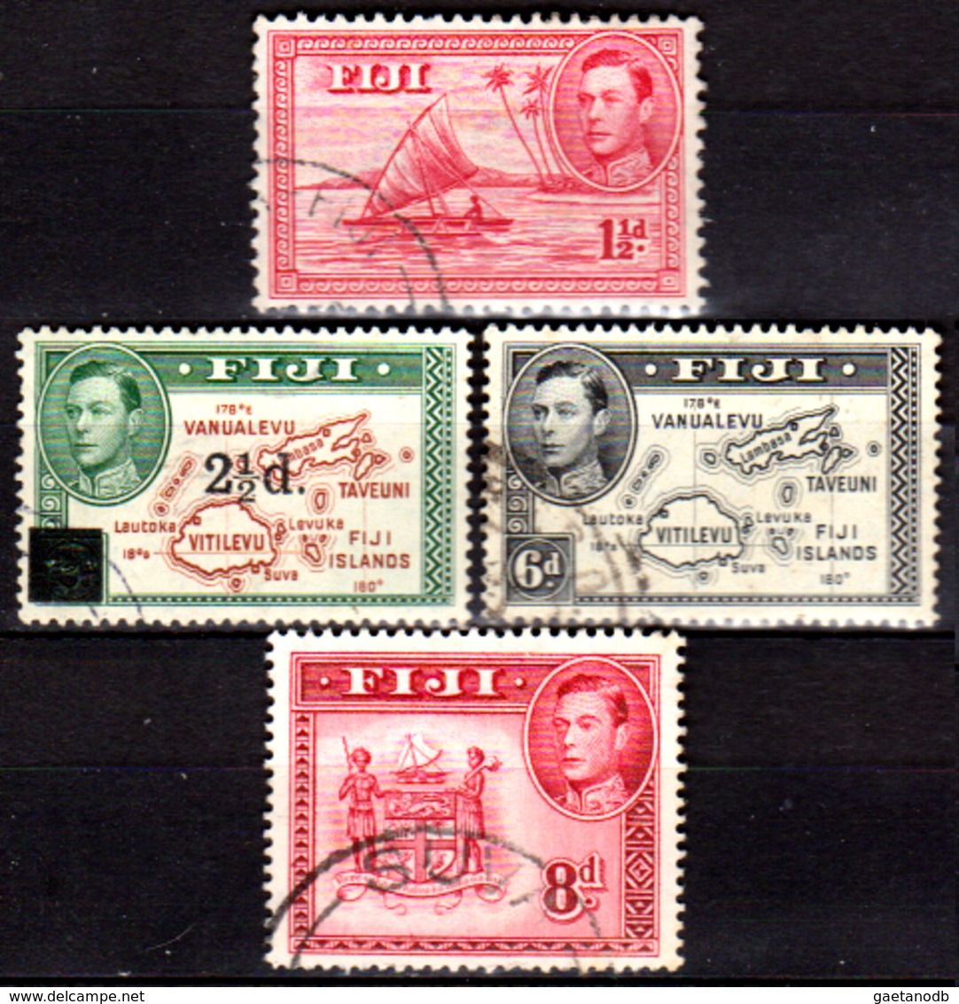 Figi-033 - Emissione 1941-55 - Senza Difetti Occulti. - Fiji (...-1970)