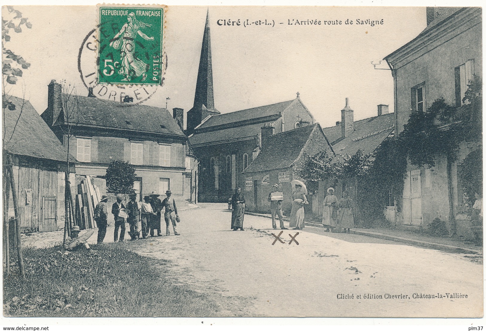 CLERE LES PINS - L'Arrivée Route De Savigné - Cléré-les-Pins