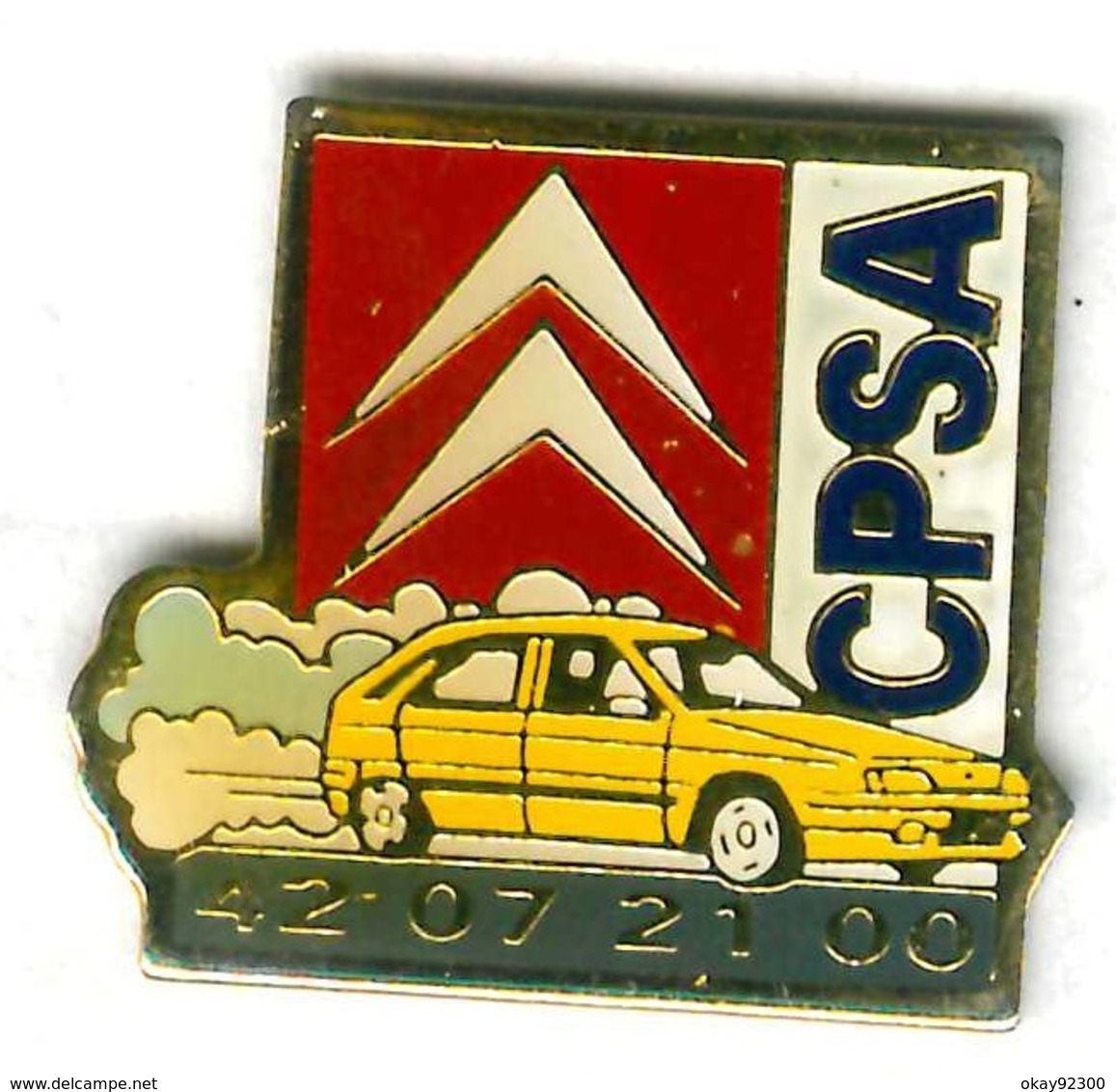 Pin's Voiture Automobile Citroën ZX CPSA - Citroën