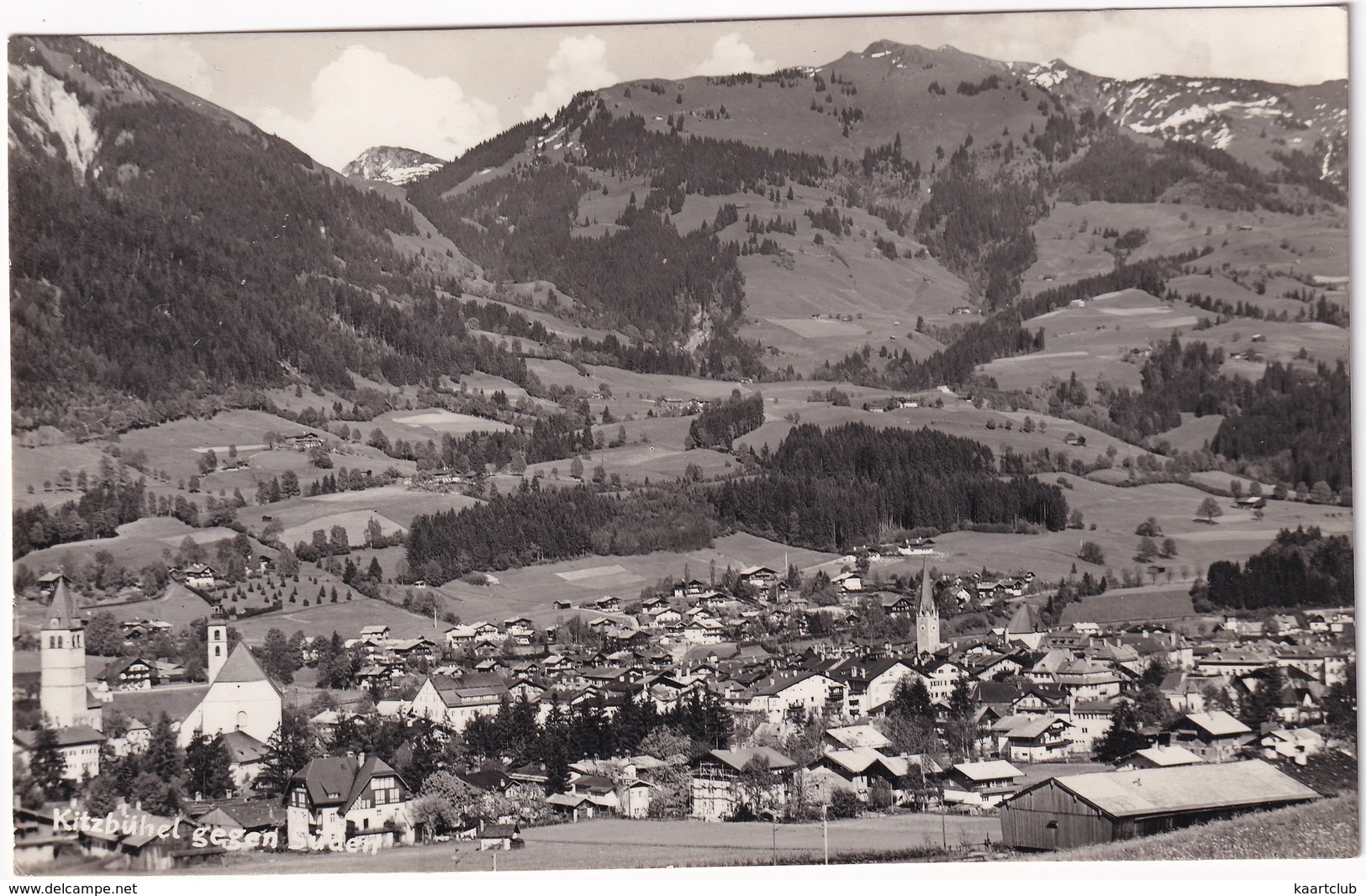 Kitzbühel Gegen Süden - (Austria) - 1953 - Kitzbühel