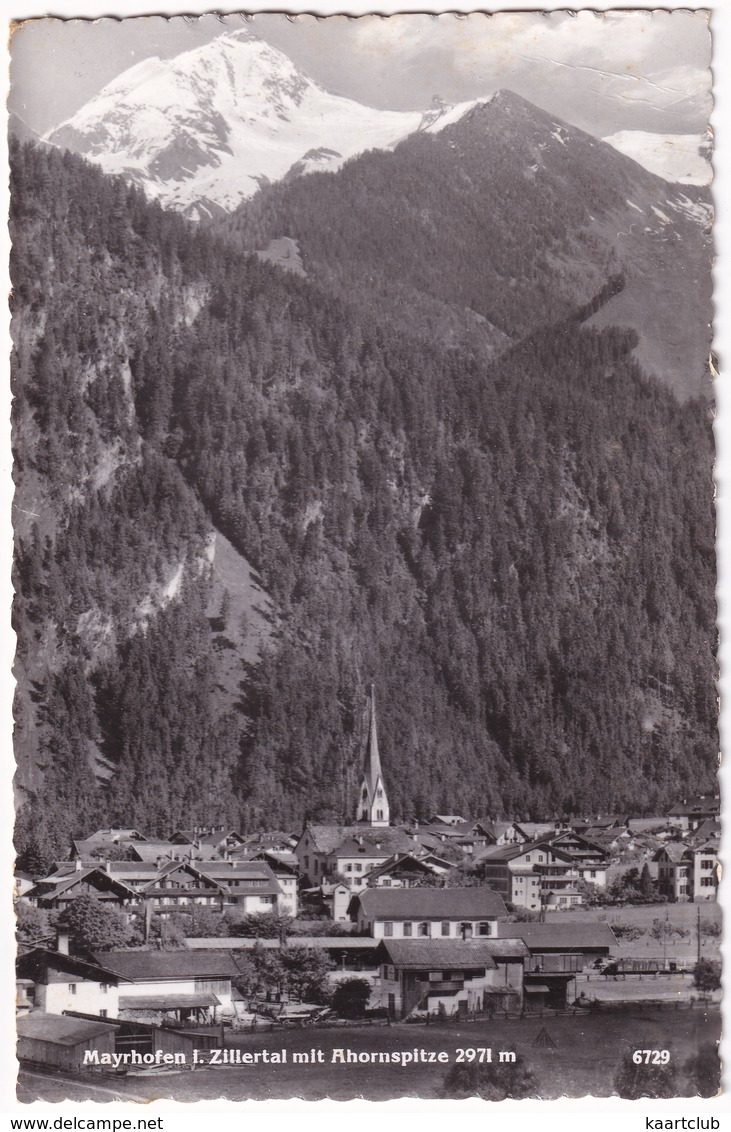 Mayrhofen I. Zillertal Mit Ahornspitze 2971 M - Tirol - (Austria) - Zillertal