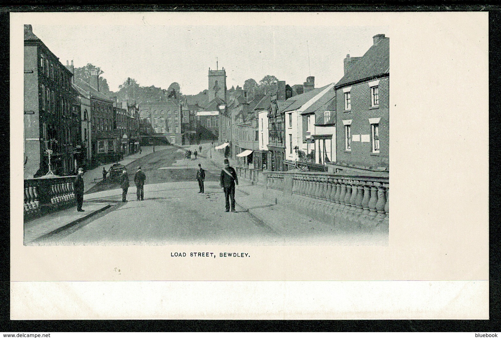 Ref 1308 - Early Postcard - Postmen ? At Load Street Bewdley - Worcestershire - Sonstige & Ohne Zuordnung