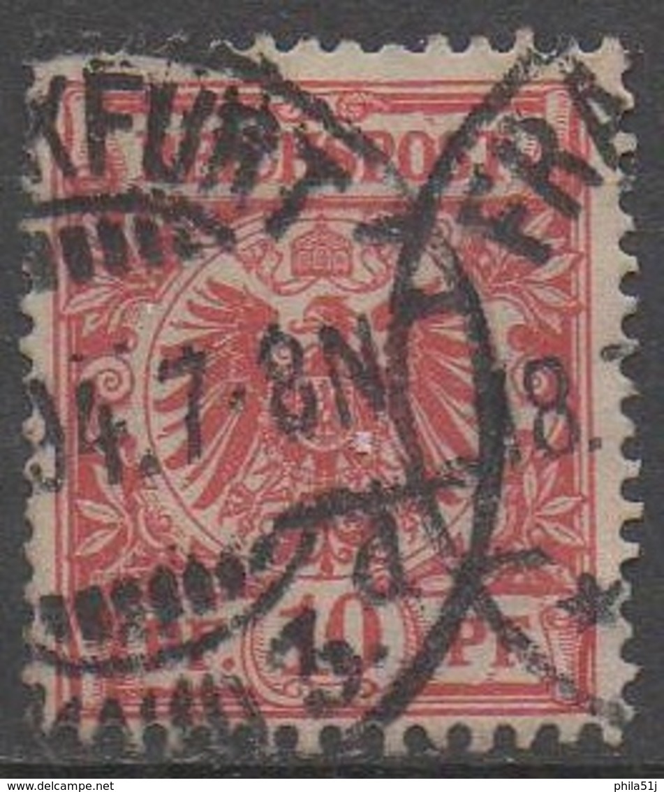 ALLEMAGNE__  N°47__OBL  VOIR SCAN - Used Stamps