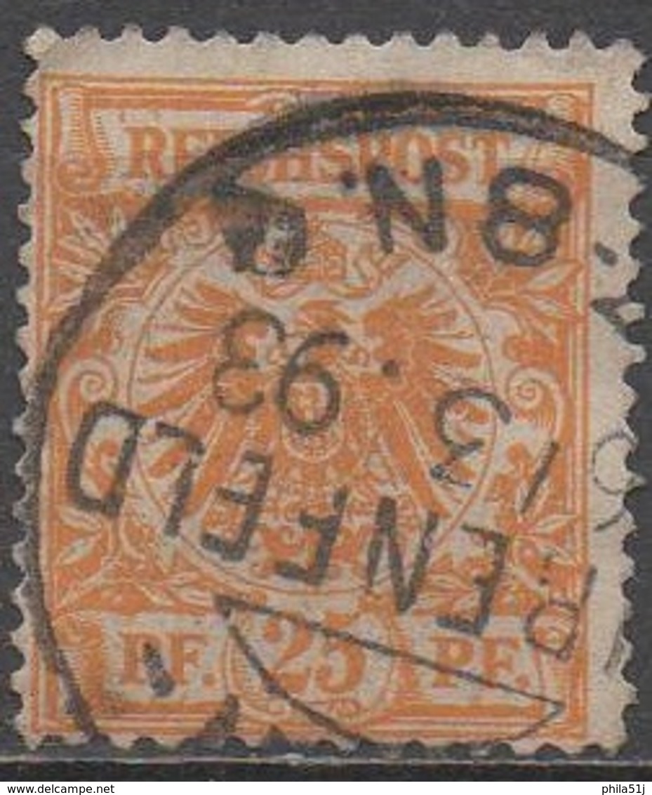 ALLEMAGNE__  N°49__OBL  VOIR SCAN - Used Stamps