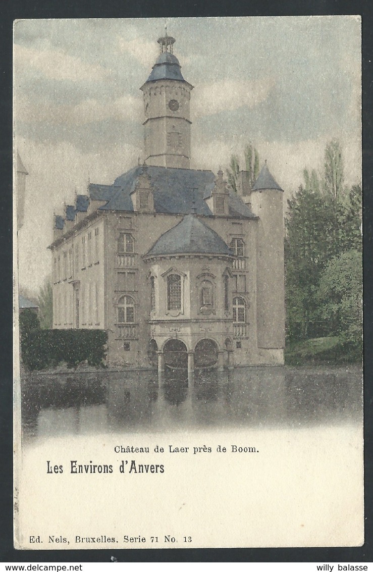 +++ CPA - Environs D'Anvers - Château De LAER Près De BOOM - Nels Série 71 N° 13   // - Boom