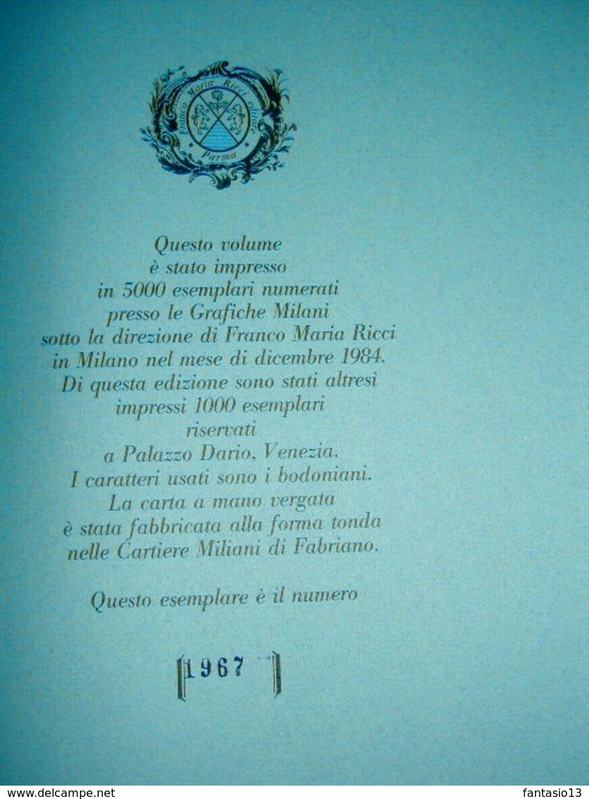 Ca' Dario mito storia Giovanni Dario / Vittorio Sgarbi / Palais Venise F.M.R. Franco Maria Ricci 1984 /anglais - italien