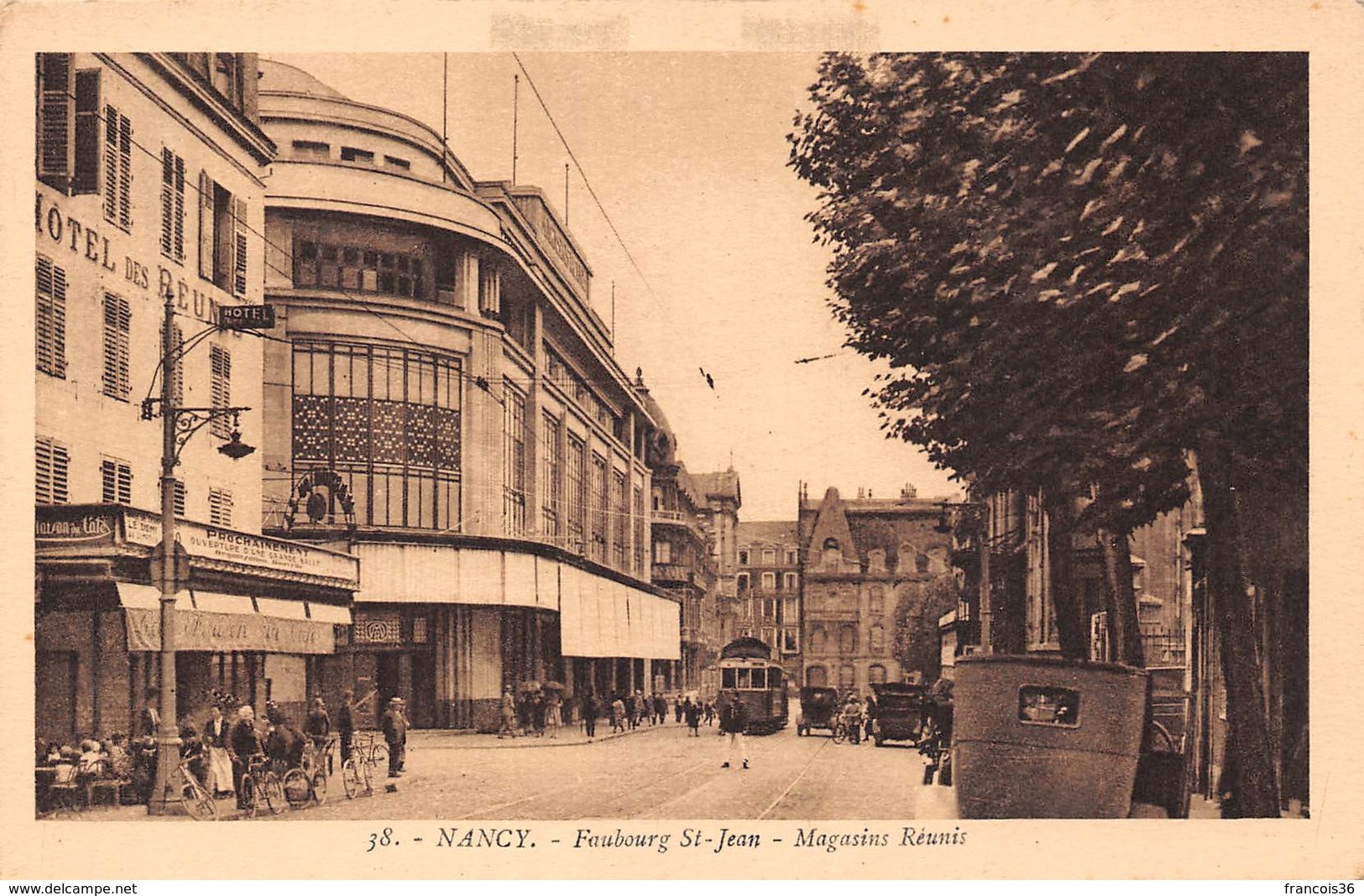 Nancy (54) - Faubourg St Saint Jean - Magasins Réunis - Nancy