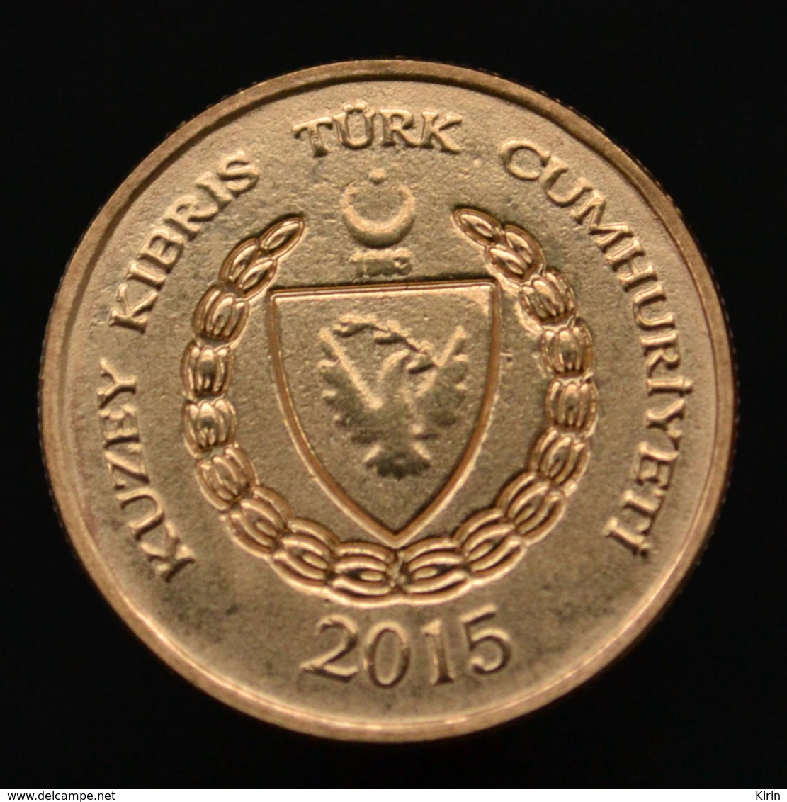 Northern Cyprus 1 Kurus 2015? UNC Coin 21.9mm - Zypern
