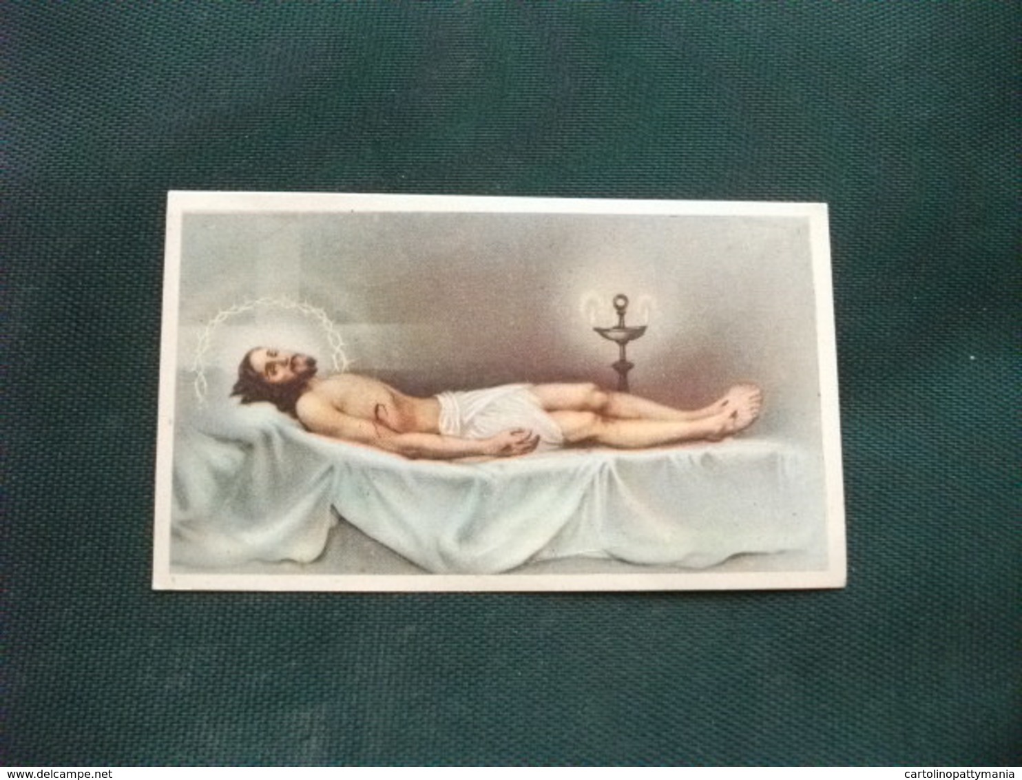 SANTINO HOLY PICTURE IMAGE SAINTE  ORAZIONE AMABILISSIMO GESU' 2/444 - Religione & Esoterismo