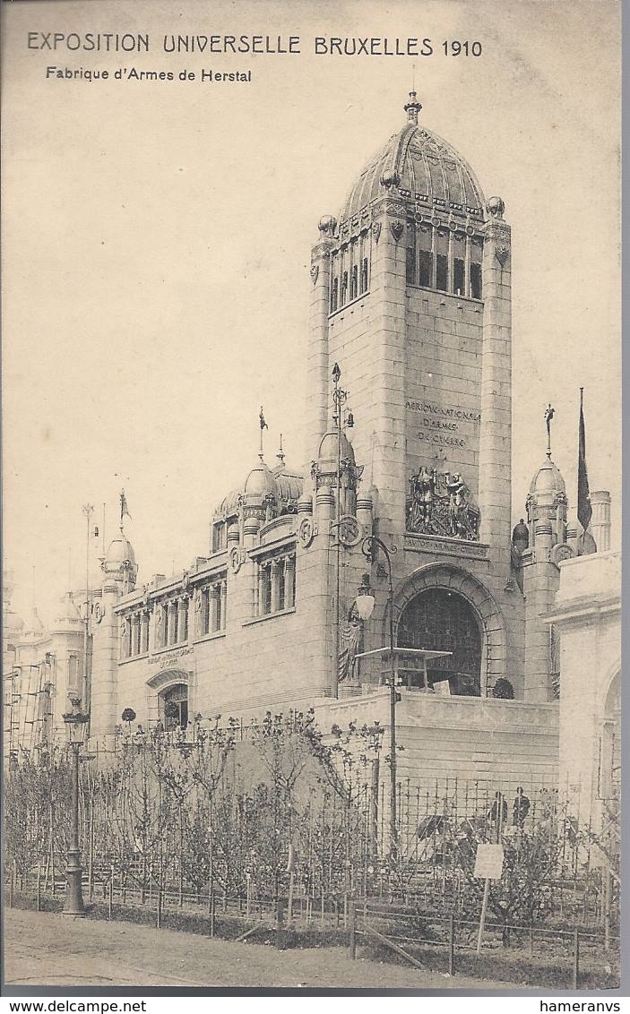 Exposition Universelle De Bruxelles 1910 - Fabrique D'Armes De Herstal - HP1696 - Mostre Universali