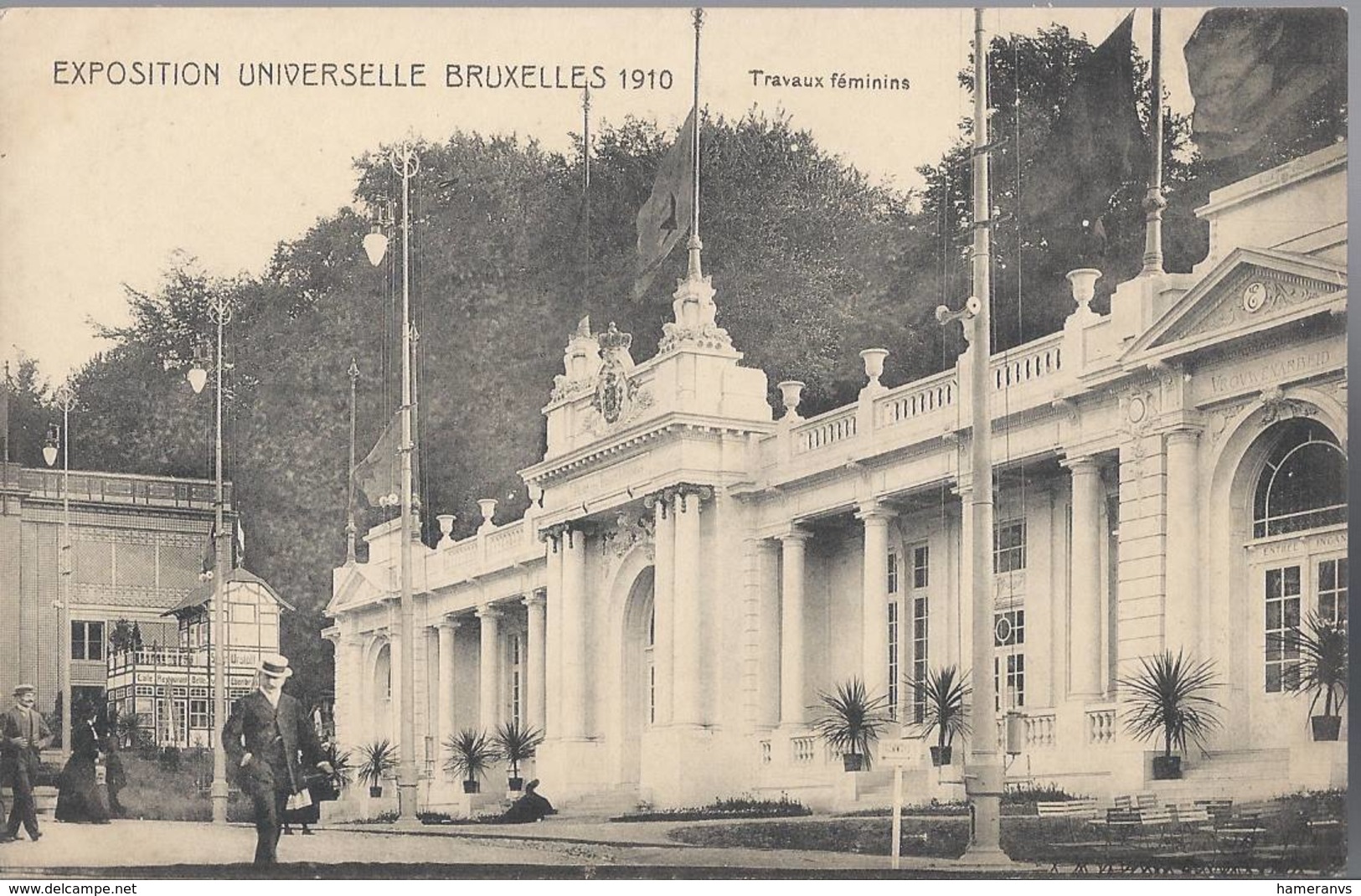 Exposition Universelle De Bruxelles 1910 - Travaux Fèminins - HP1697 - Mostre Universali