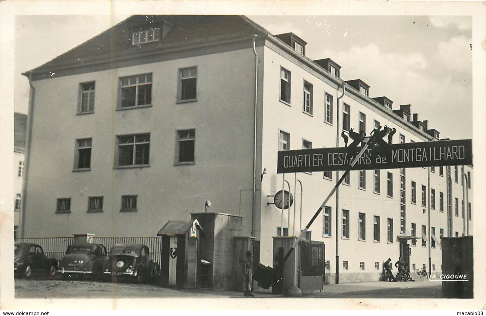 Allemagne :  Bade-Wurtemberg : Tubingen  Entrée De La Caserne ( Carte Photo Militaria )  Réf 6606 - Tuebingen