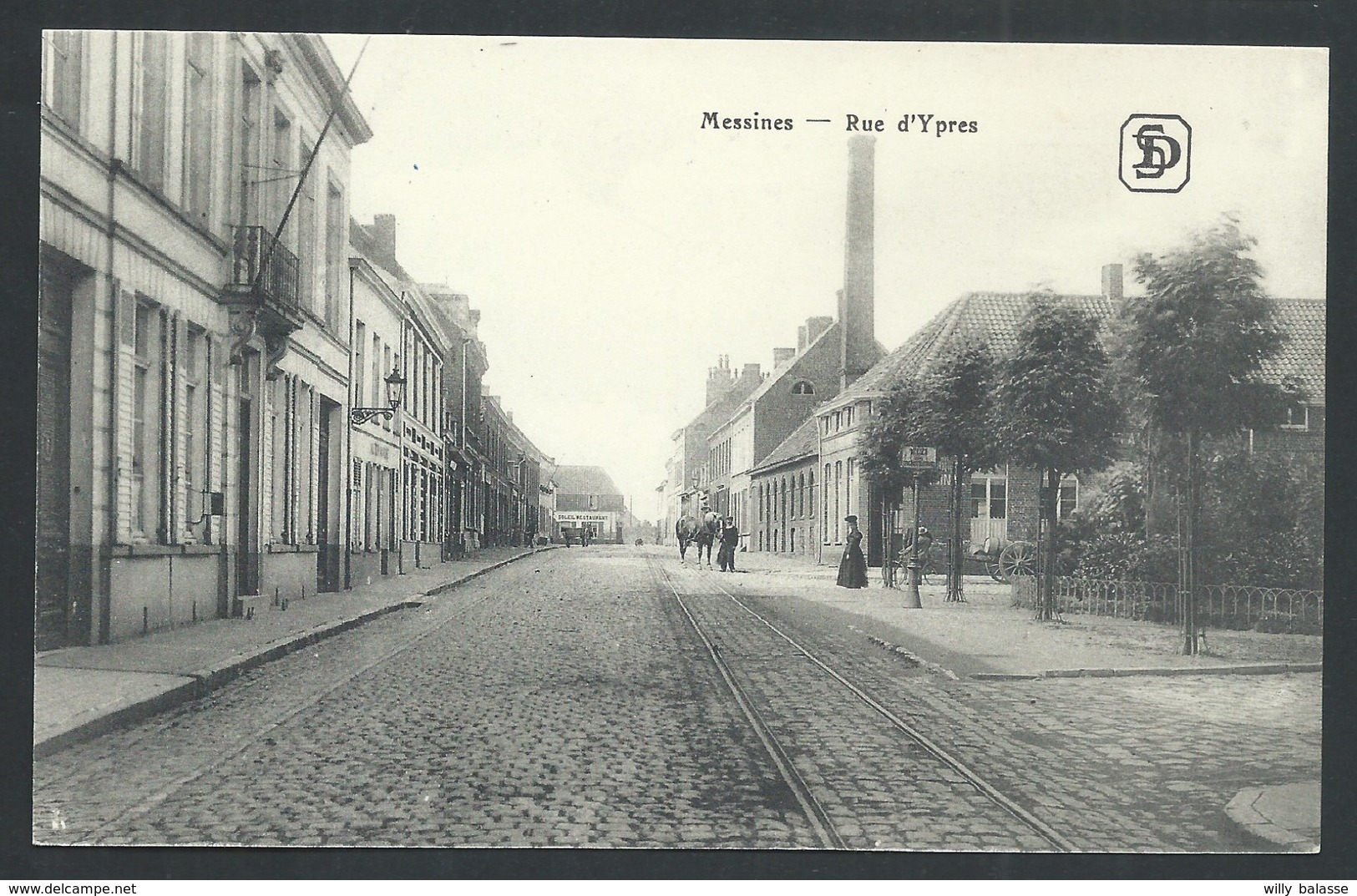 +++ CPA - MESSINES - MESEN - Rue D'Ypres    // - Messines - Mesen