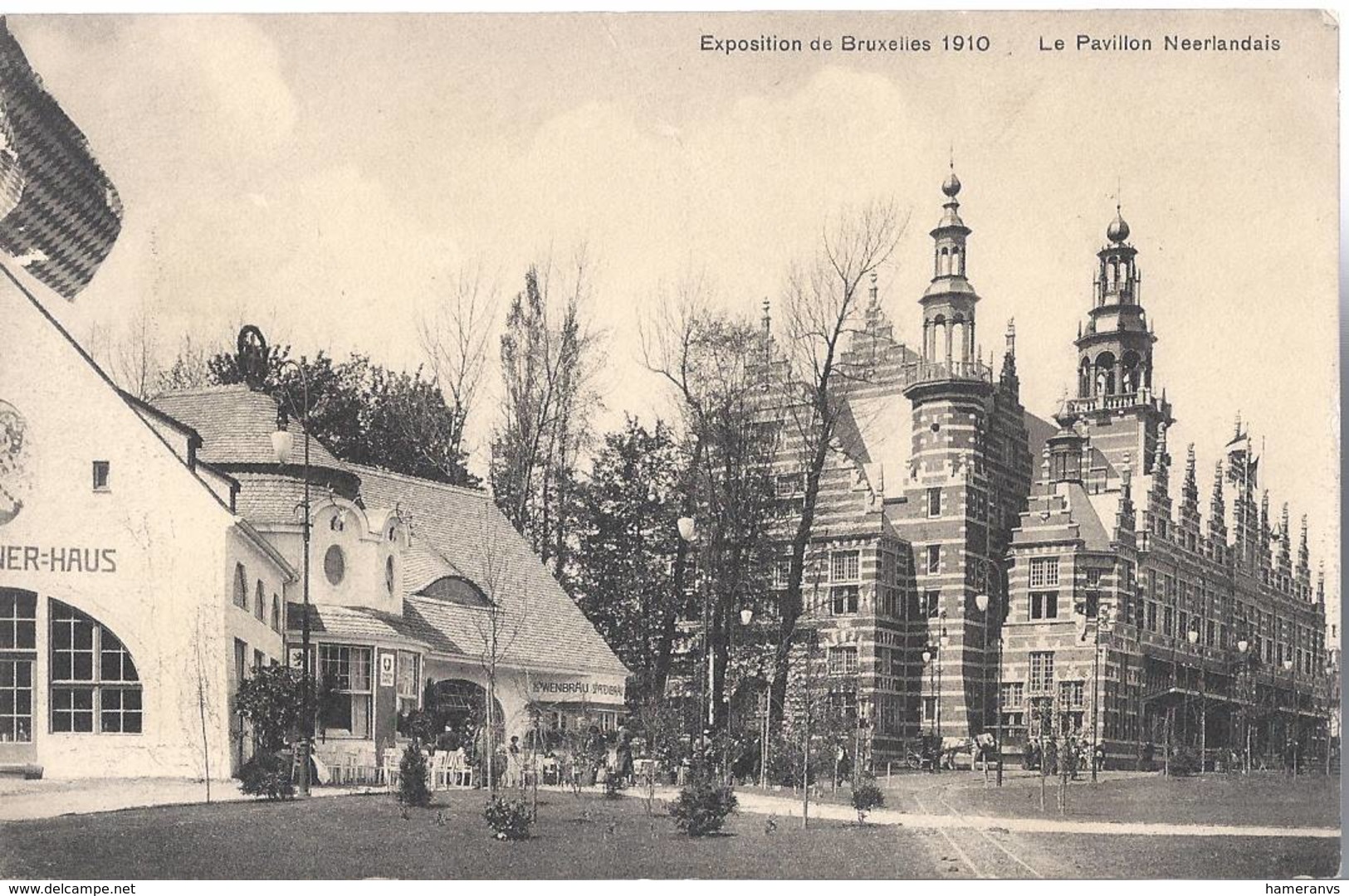 Exposition Universelle De Bruxelles 1910 - Le Pavillon Neerlandais - HP1703 - Mostre Universali