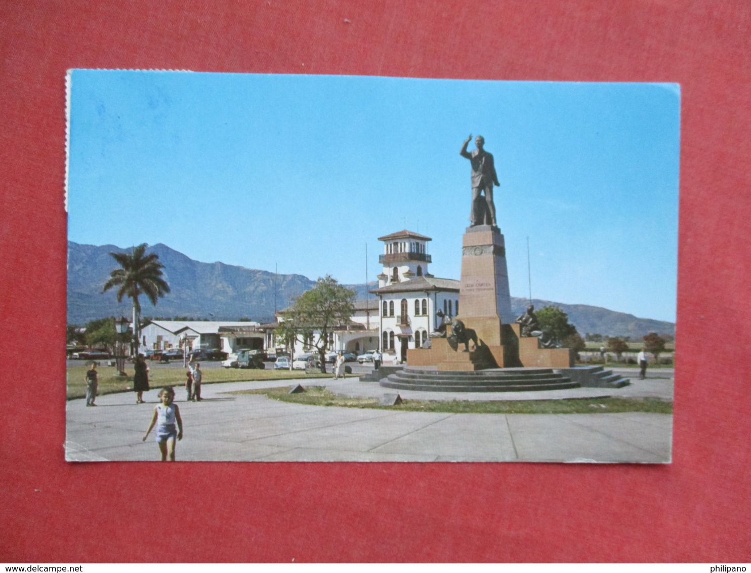 Monument Expresidente  San Jose Costa Rica Has Stamp & Cancel    Ref 3425 - Costa Rica