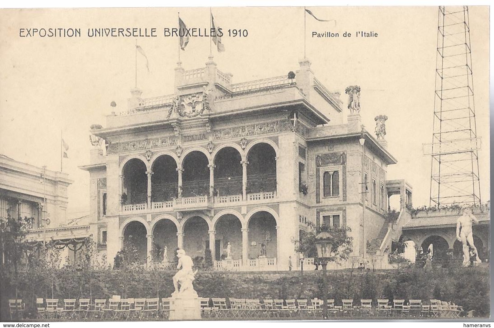 Exposition Universelle De Bruxelles 1910 - Pavillon De L'Italie - HP1706 - Mostre Universali