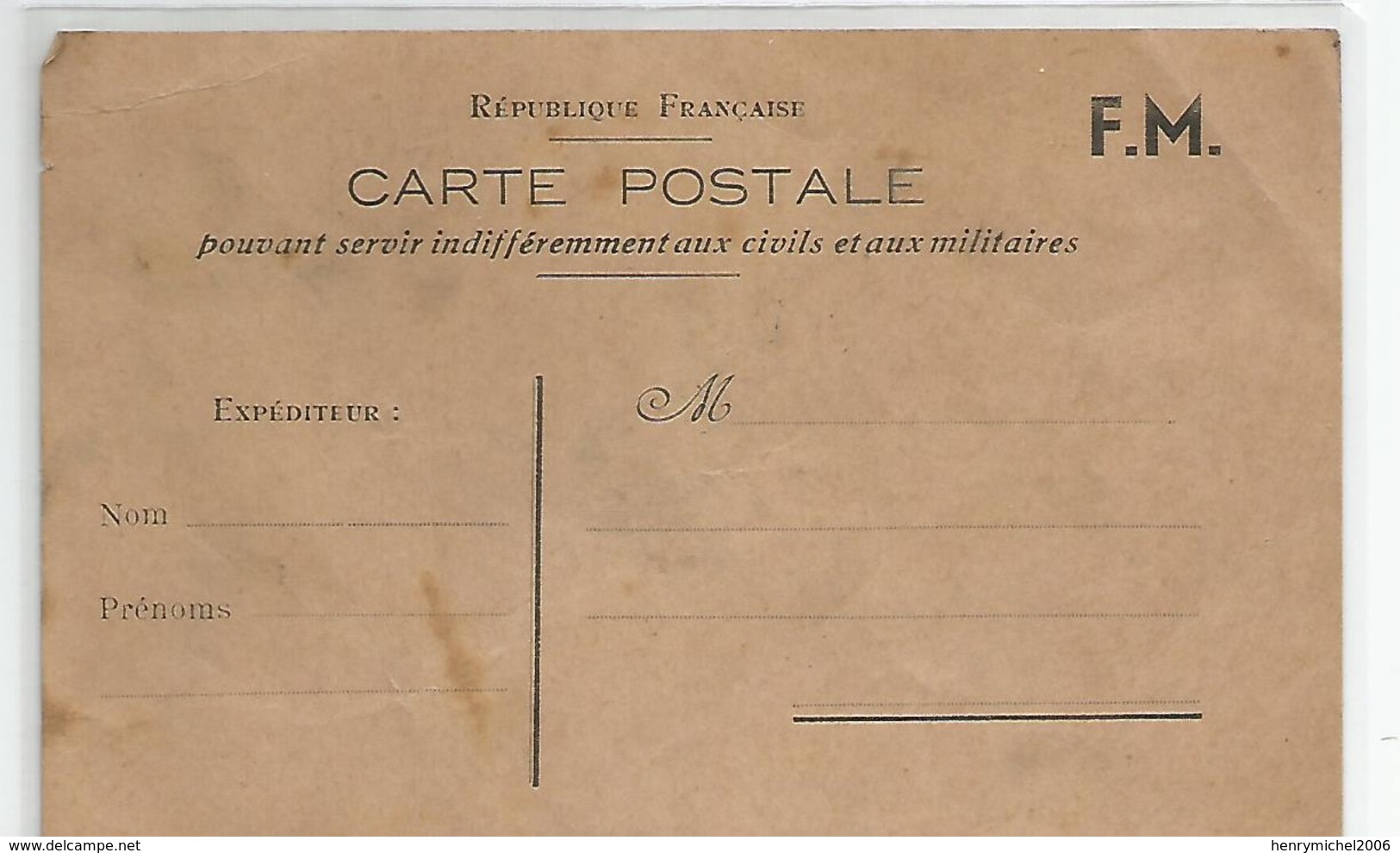 Marcophilie - Carte Franchise Militaire Et Civils Pouvant Servir Indifférement écrite De Béziers 06 /1940 Le Cauchemar.. - Lettres & Documents