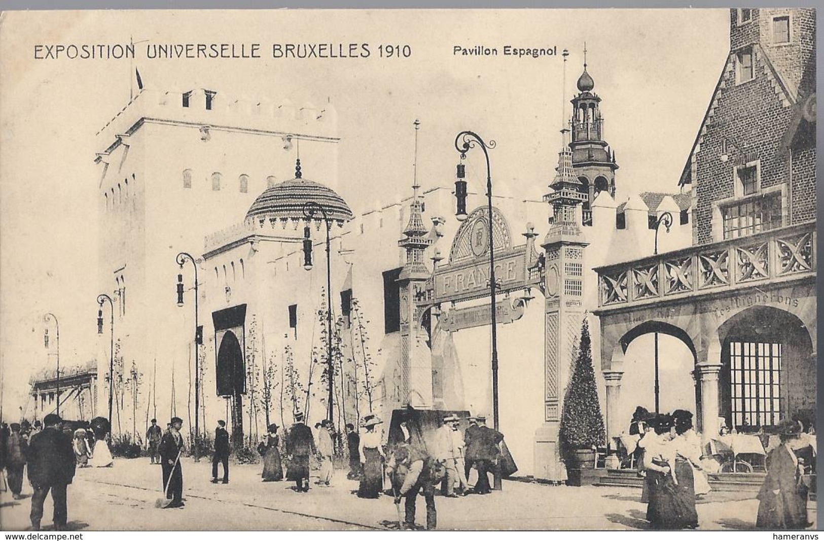 Exposition Universelle De Bruxelles 1910 - Pavillon Espagnol - HP1710 - Mostre Universali