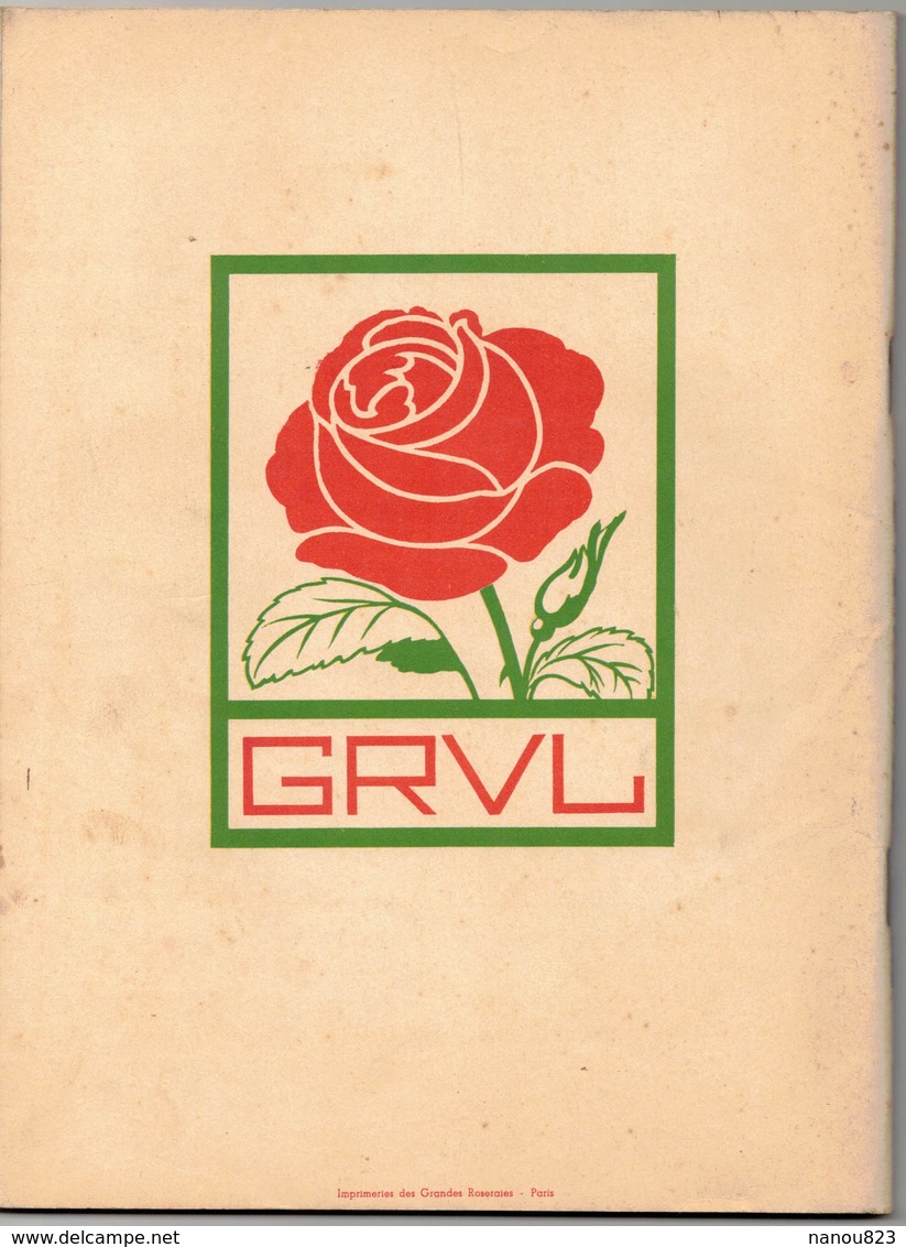 1936 CATALOGUE GRANDES ROSERAIES DU VAL DE LA LOIRE ORLEANS ROSES QUEEN MARY FRUCTUS MEME BUY DEAUX PERNET DUCHER VANDAL - Garden