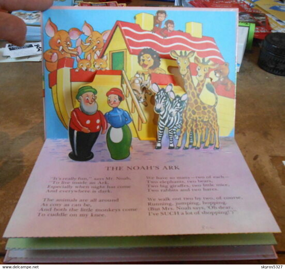 Noddy In Toy Village A Pop-Up Picture Book - Pop-Up Books