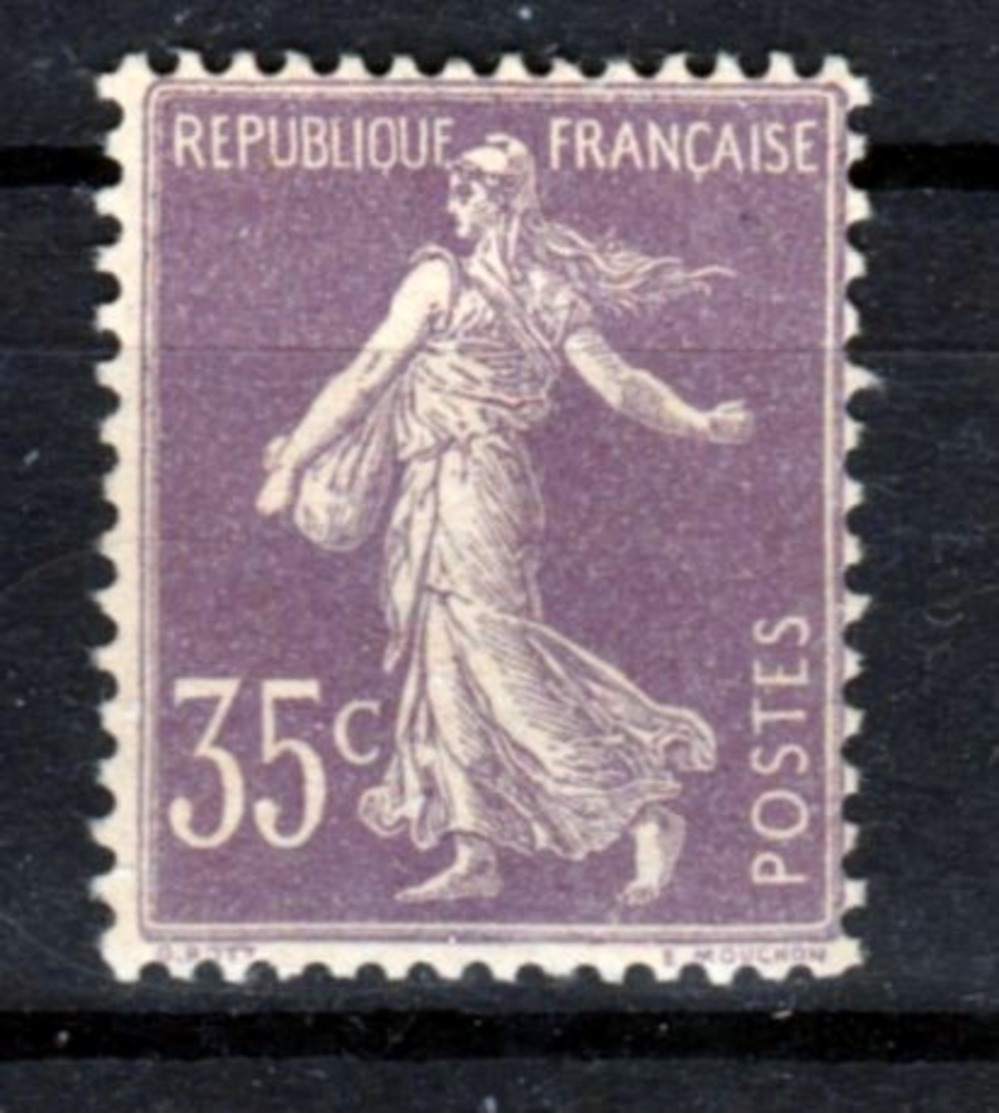 France - Timbre De 1906 Yvert 136 X Cote 170€ - 1906-38 Säerin, Untergrund Glatt