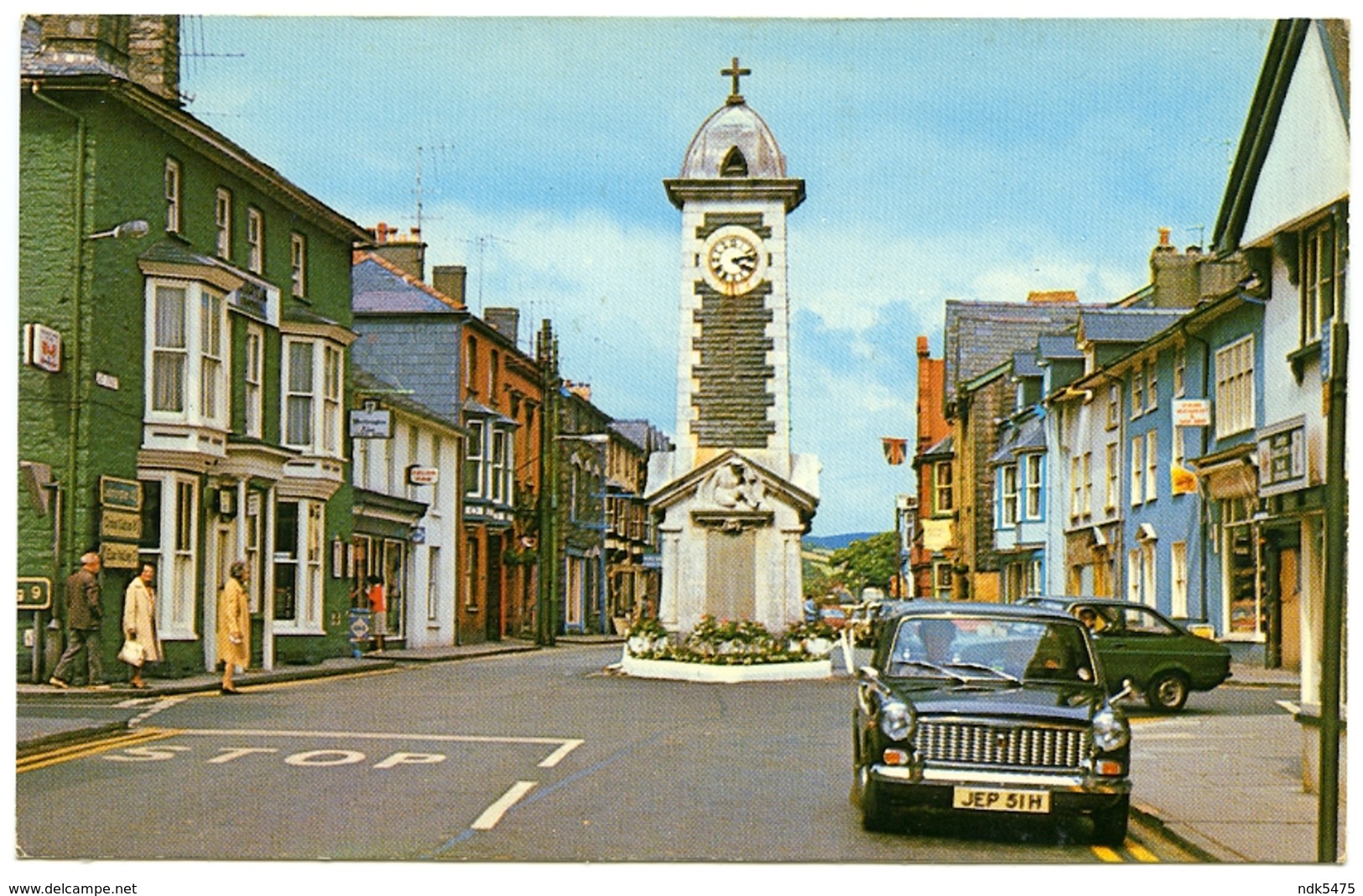 RHAYADER : THE CLOCK TOWER - Radnorshire