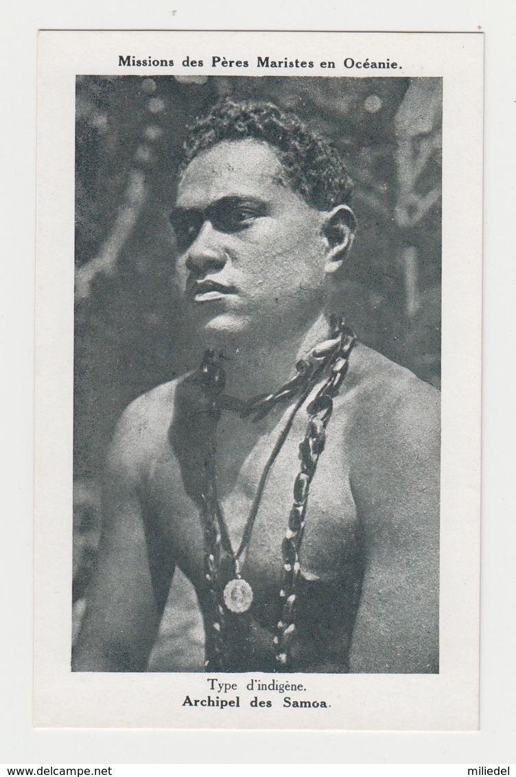 OR445 - Missions Des Pères Maristes En Océanie - Type D'indigène - ARCHIPEL DES SAMOA - Samoa